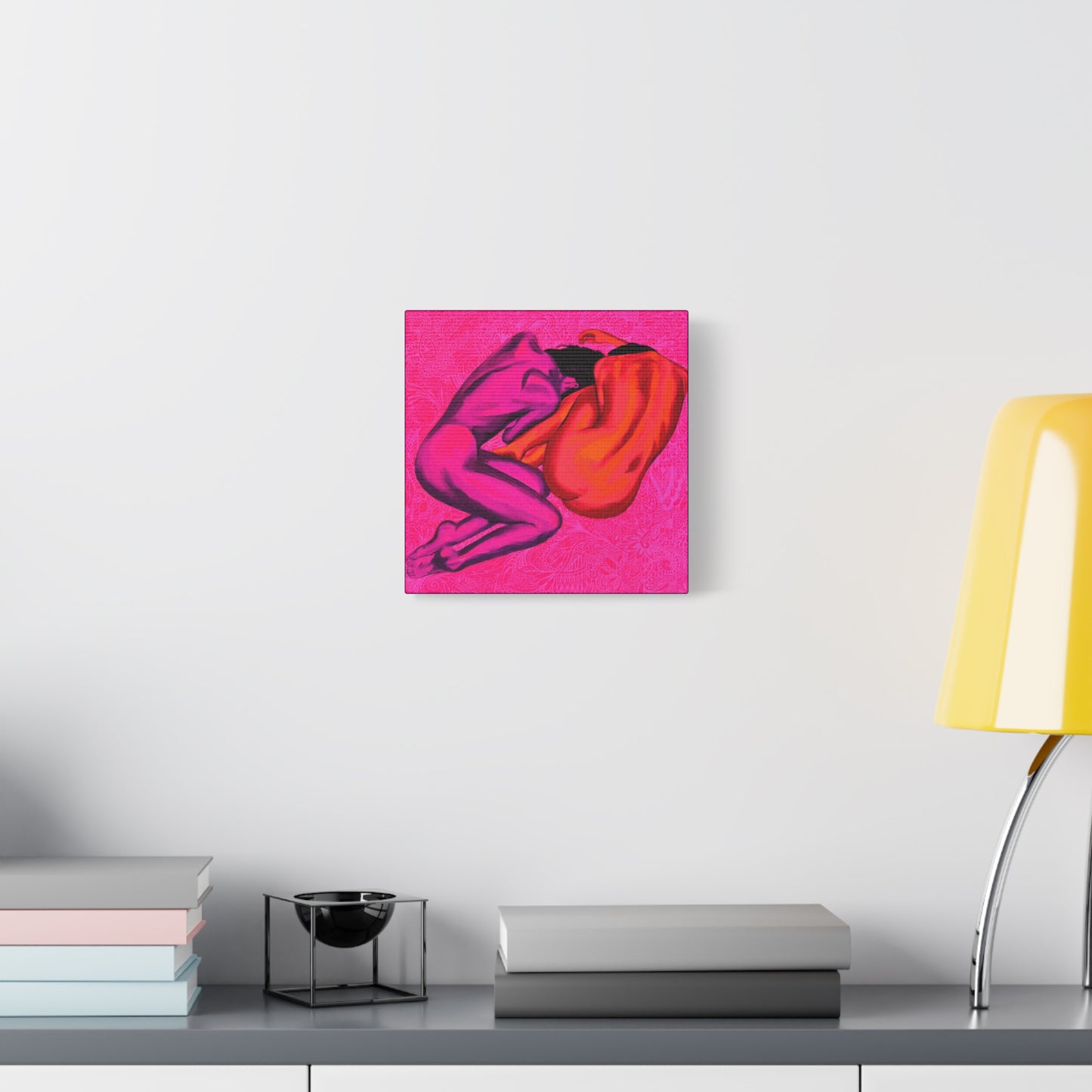 "Yin Yang" - Stretched Canvas Print Wall Art