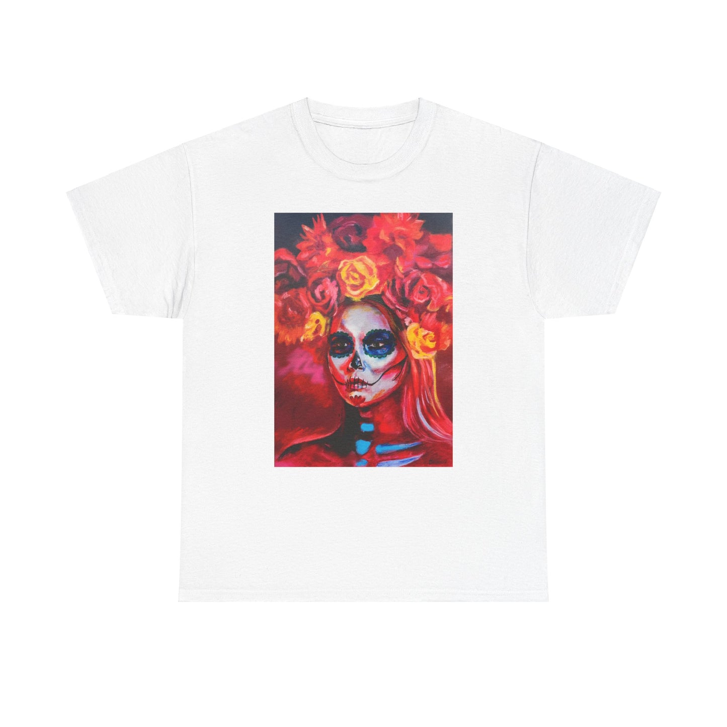 "Floral Fiesta" Unisex Heavy Cotton Tee