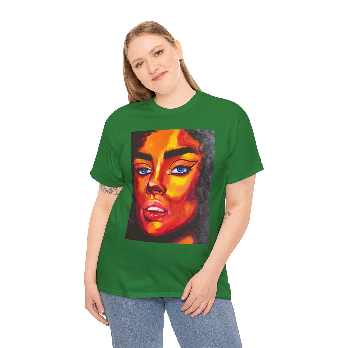 "Foxy" Unisex Heavy Cotton Tee