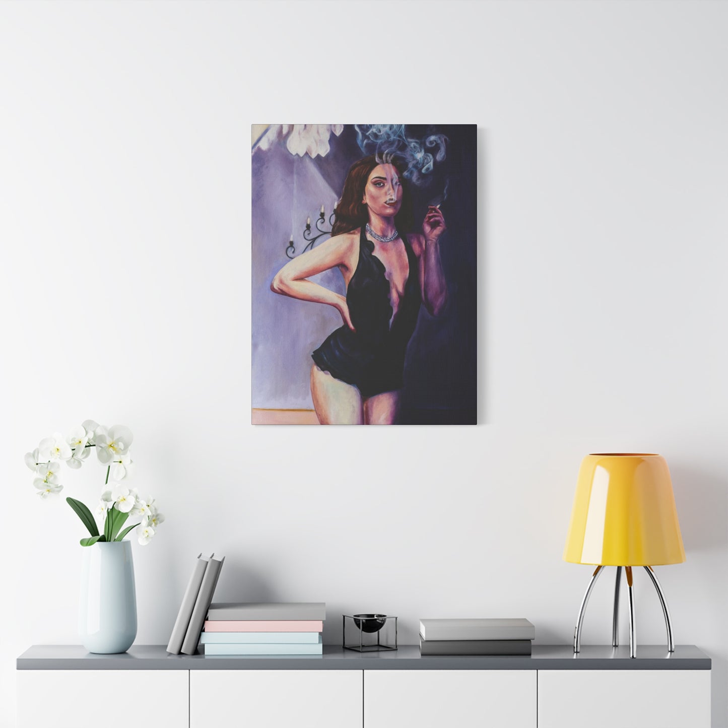 "Just a Hit" Canvas Print