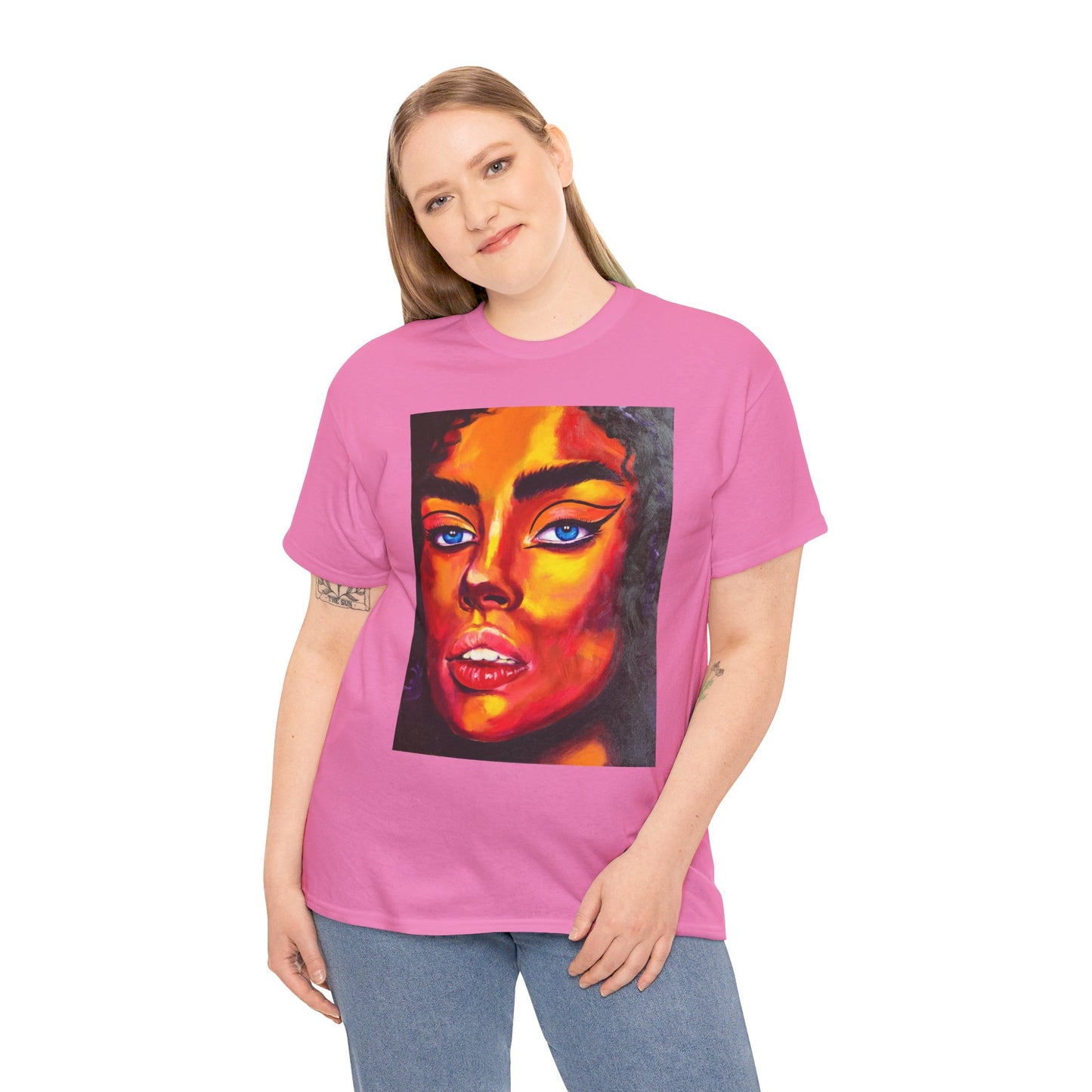 "Foxy" Unisex Heavy Cotton Tee