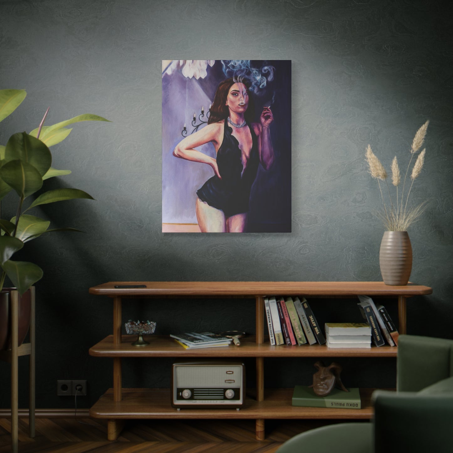 "Just a Hit" Canvas Print