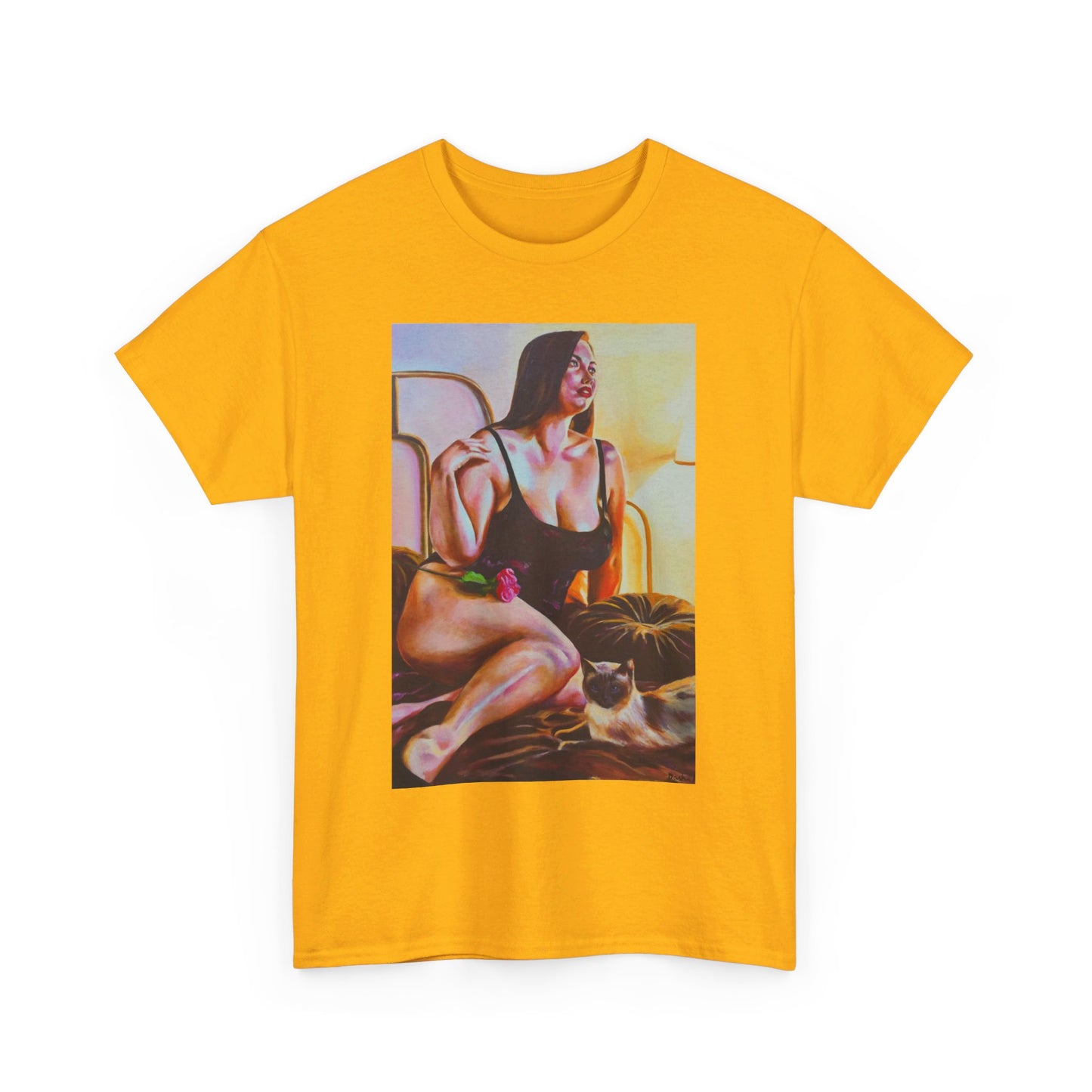 Camiseta unisex de algodón grueso "Siamese"