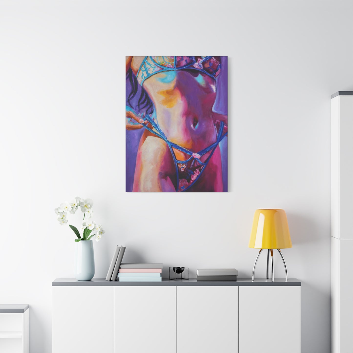 "Tease" Canvas Print