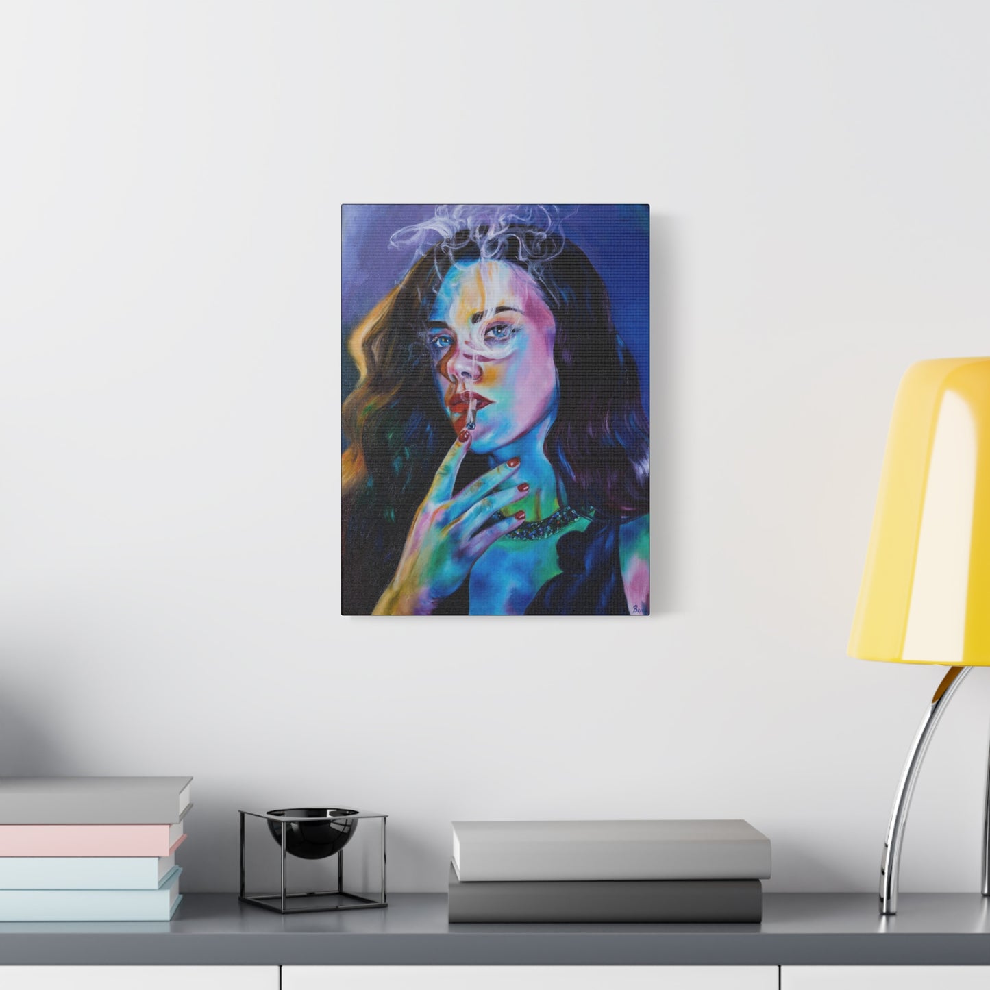 "Smoke" Canvas Print