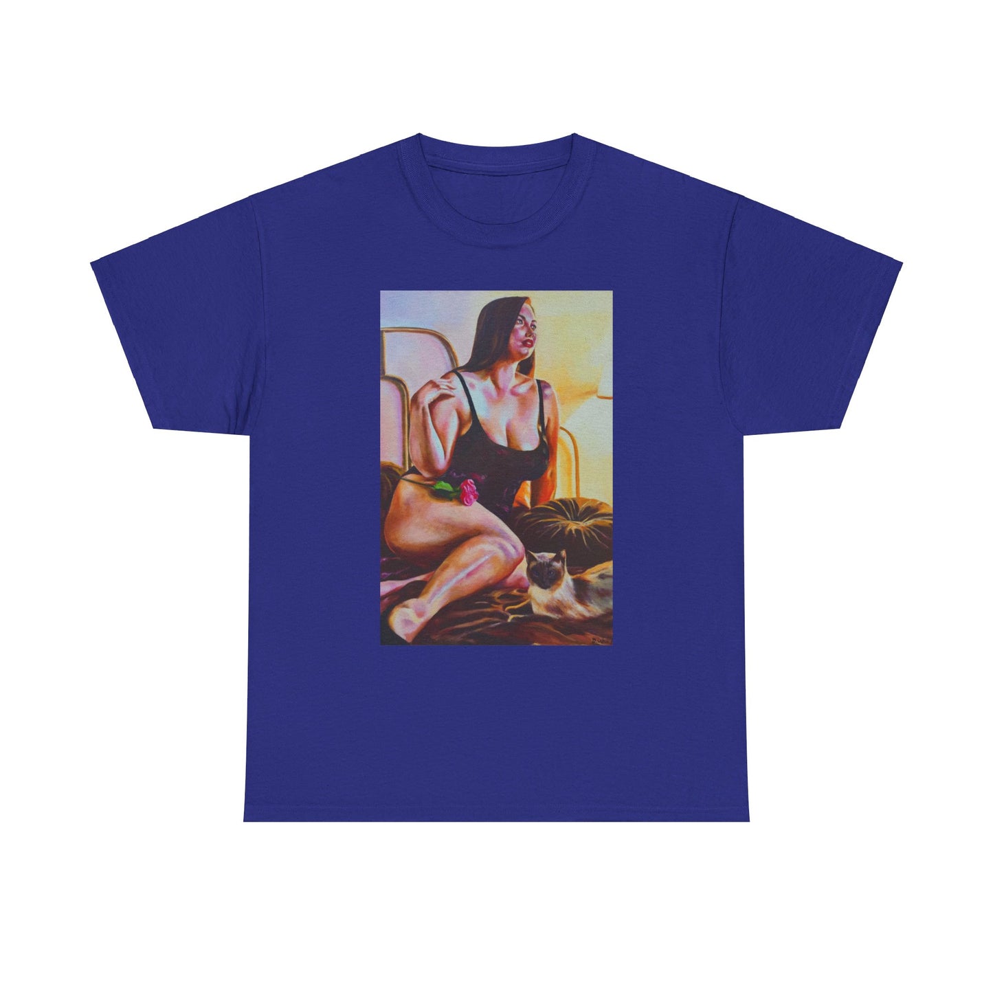 Camiseta unisex de algodón grueso "Siamese"