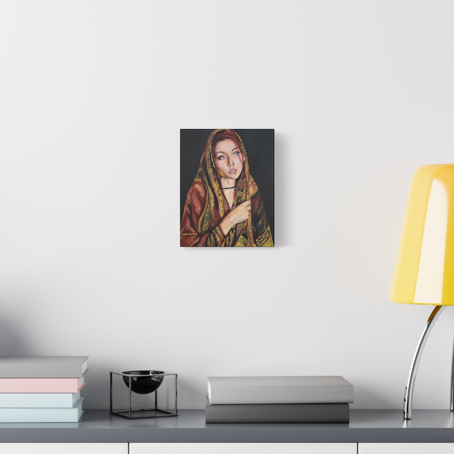 "Black Rose" Canvas Print