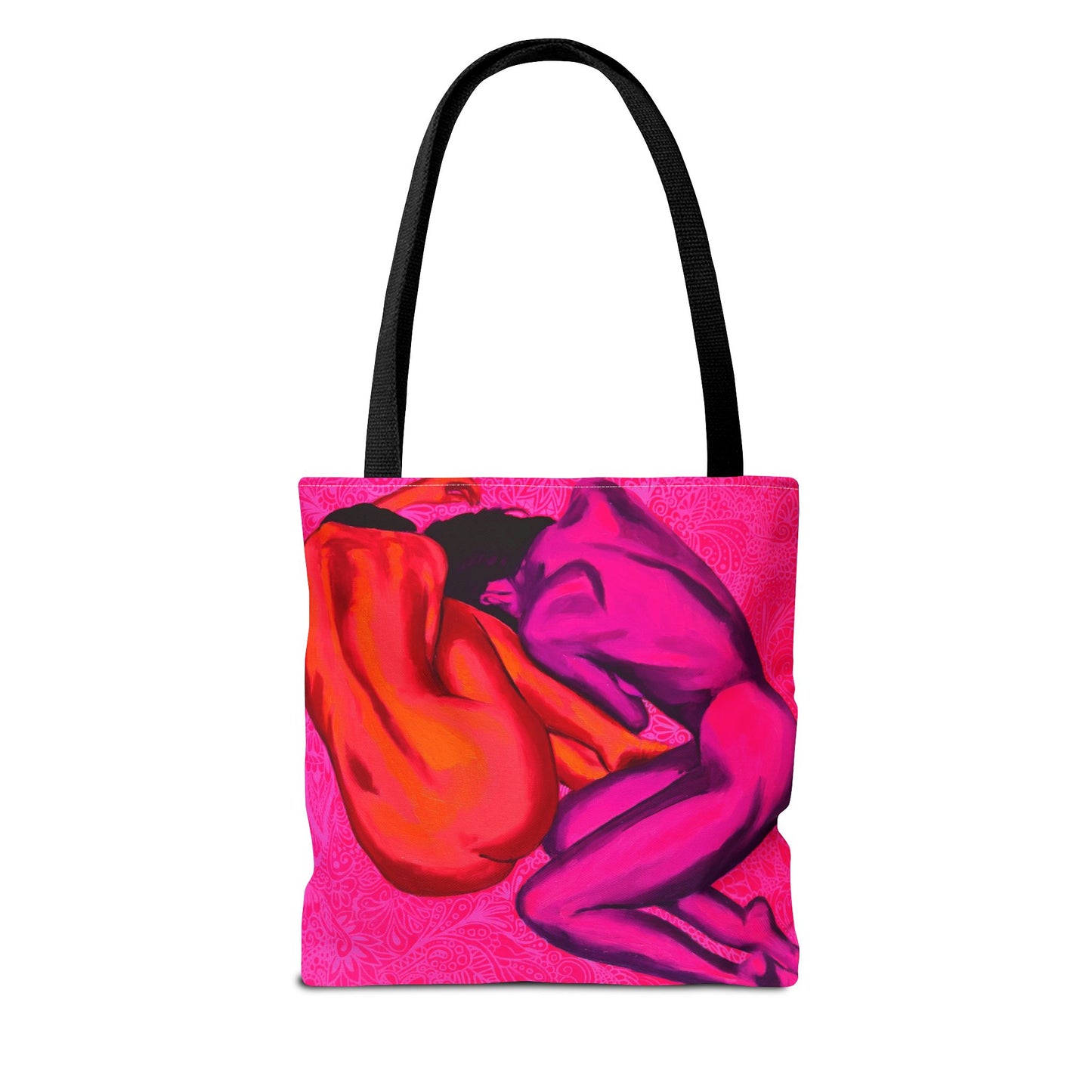 Vibrant "Yin Yang" Art Tote Bag - Colorful Design for Everyday Use