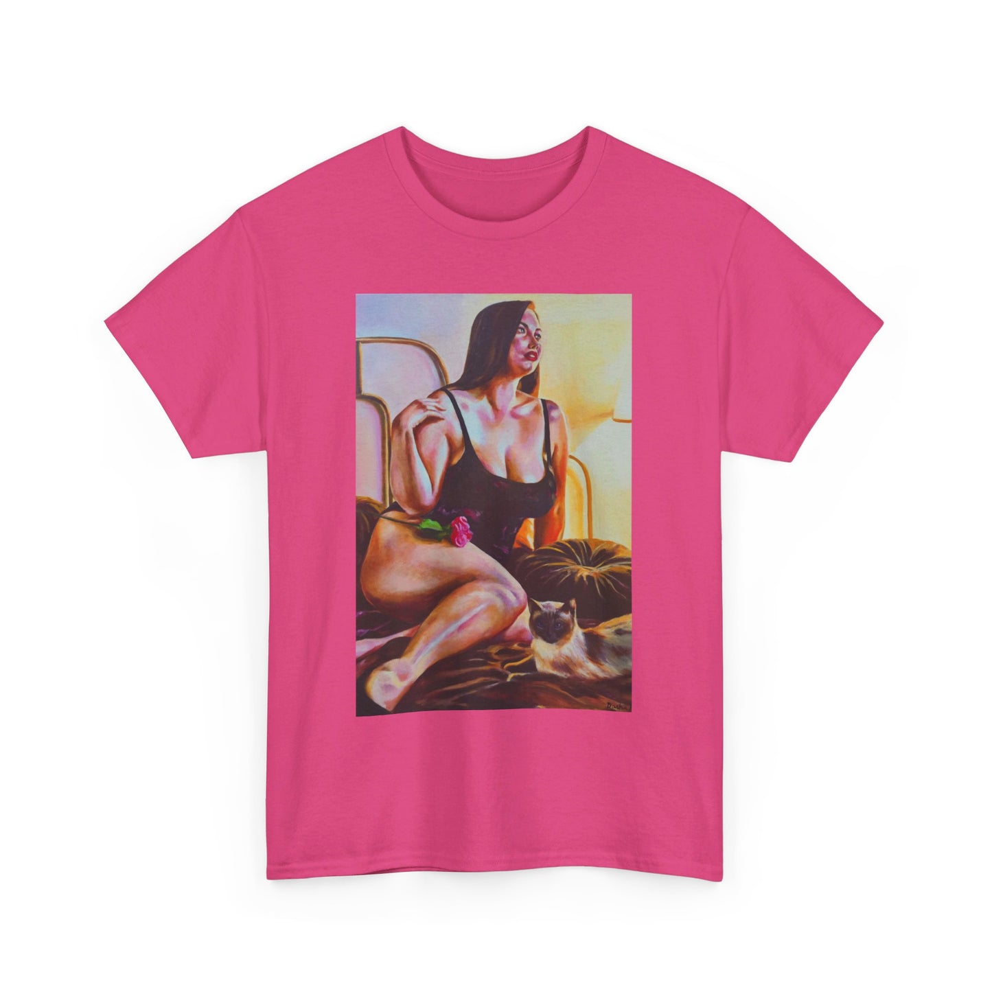 Camiseta unisex de algodón grueso "Siamese"