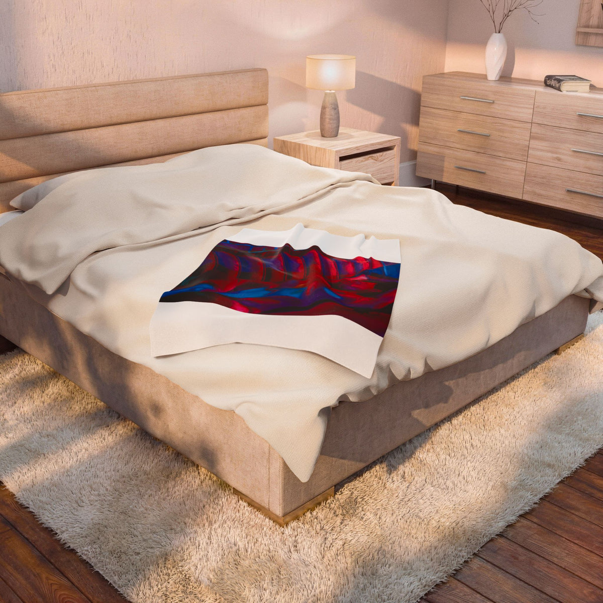 "Unwind" Throw Blanket