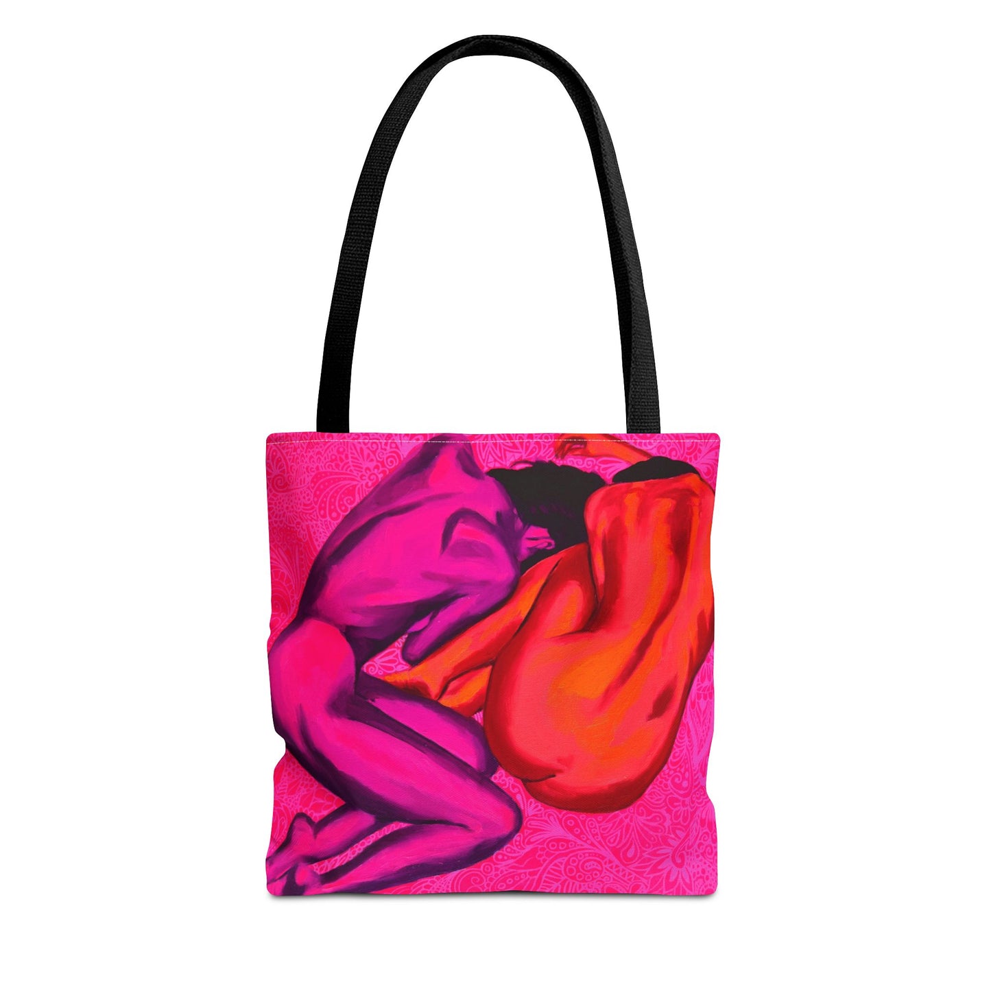 Vibrant "Yin Yang" Art Tote Bag - Colorful Design for Everyday Use