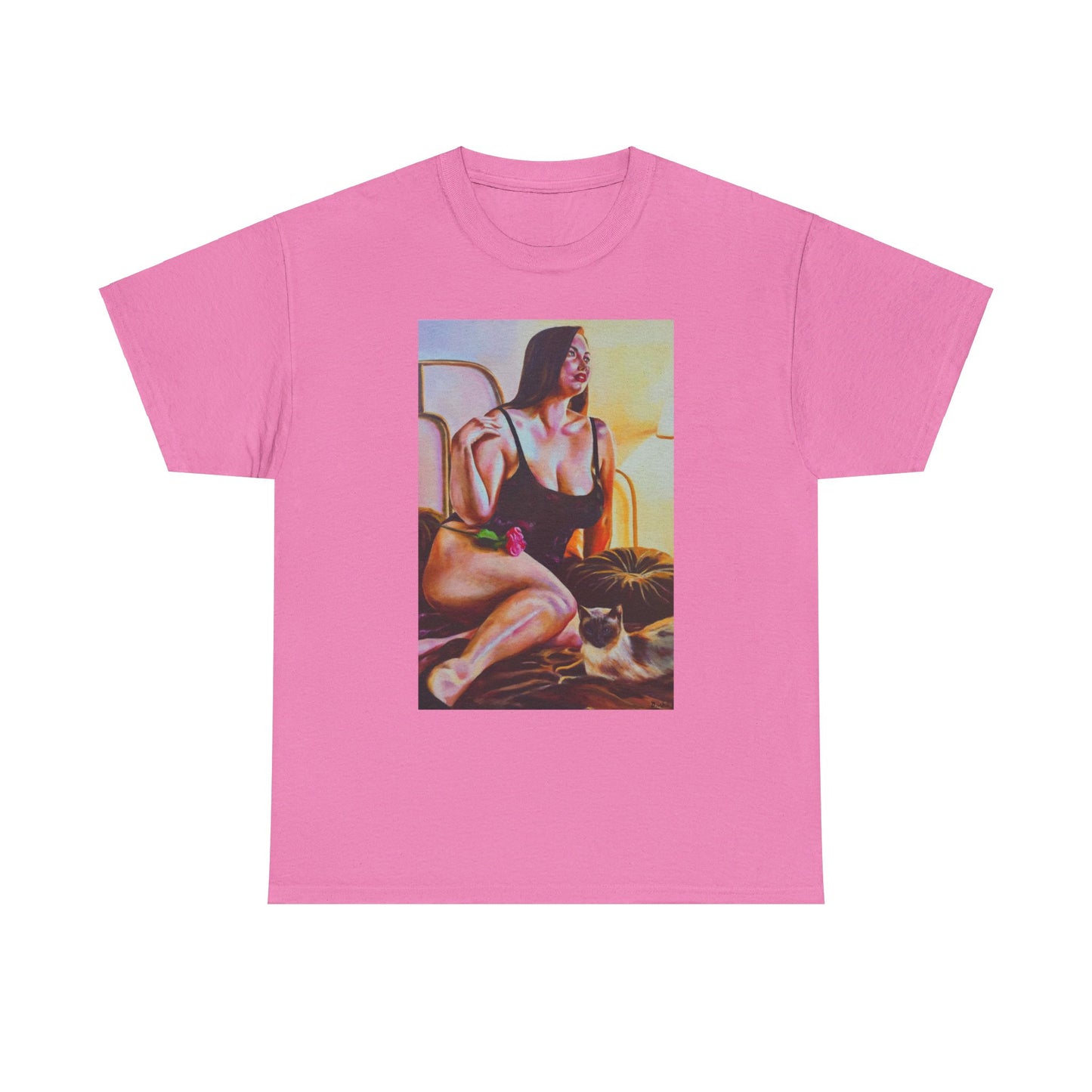 Camiseta unisex de algodón grueso "Siamese"