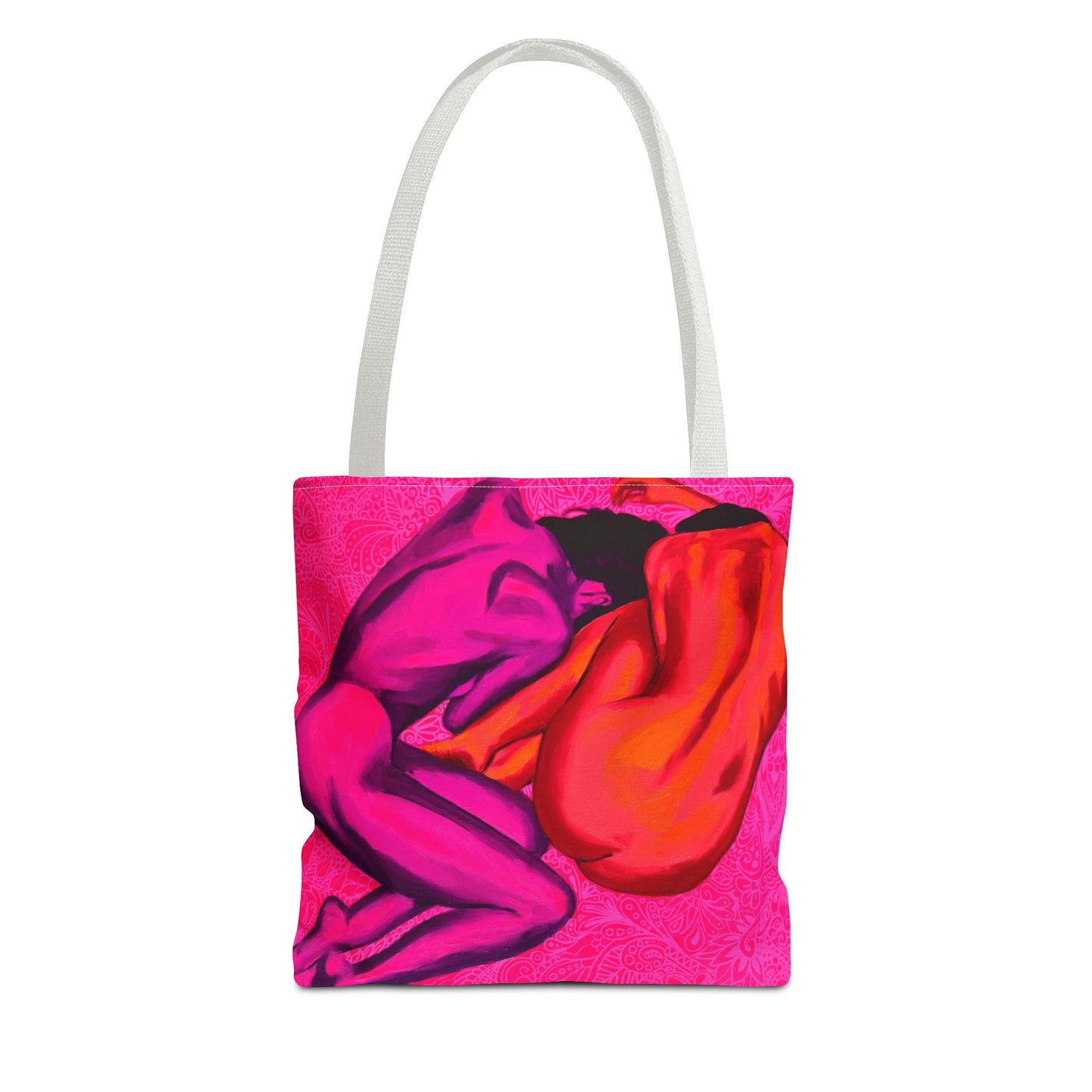 Vibrant "Yin Yang" Art Tote Bag - Colorful Design for Everyday Use