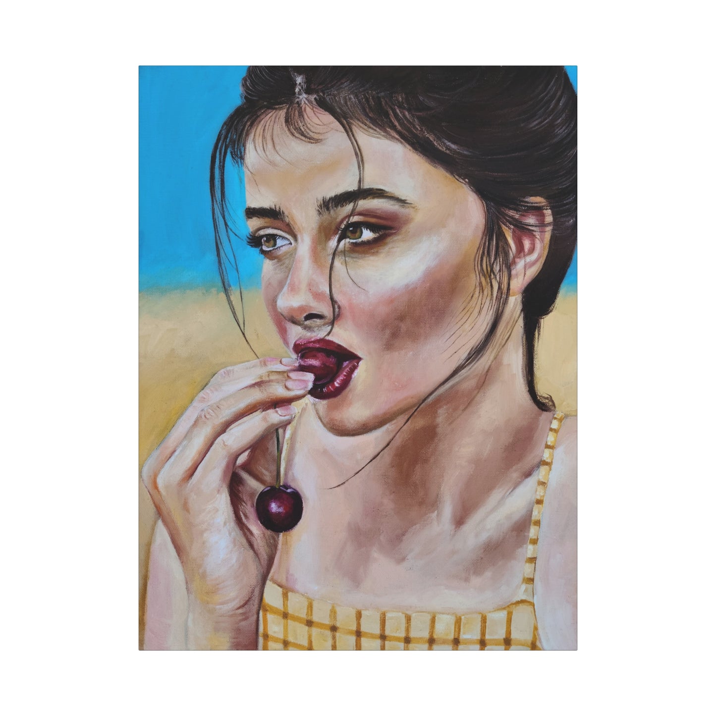 "Cherry" Canvas Print