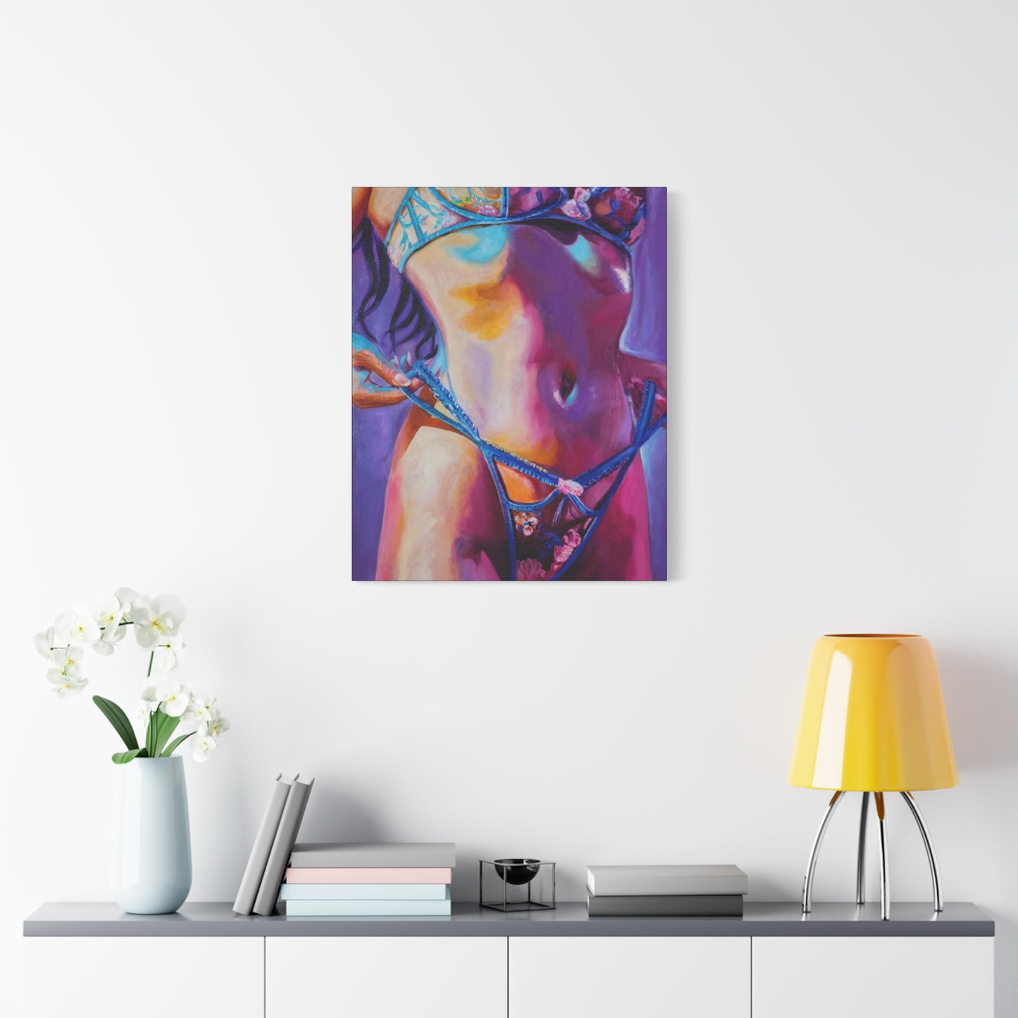 "Tease" Canvas Print