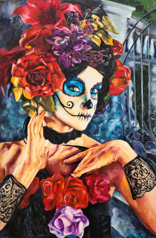 "Catrina" Originalgemälde