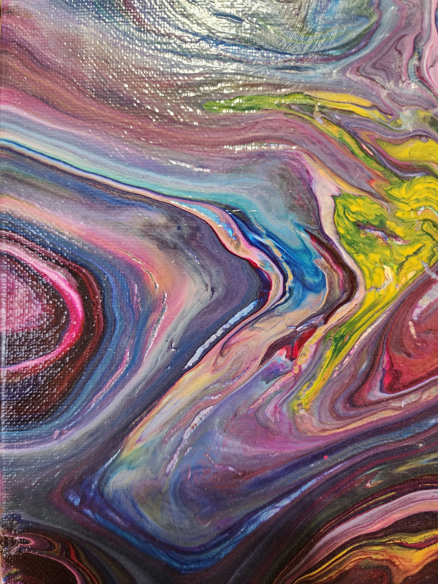 "Chaos Bloom" Originalgemälde