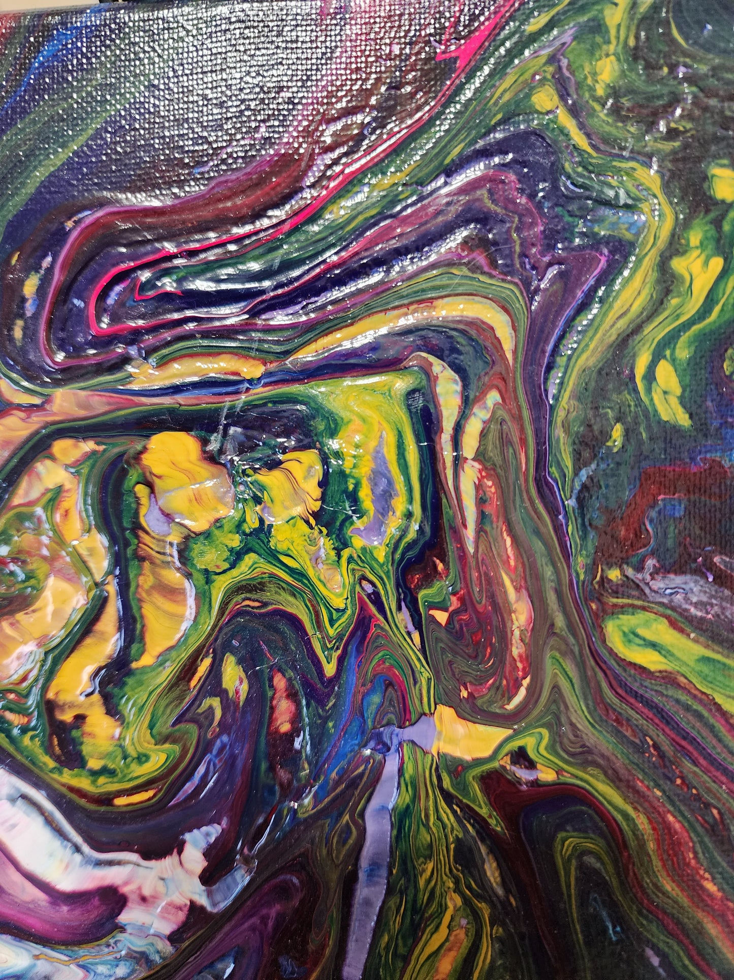 "Chaos Bloom" Originalgemälde