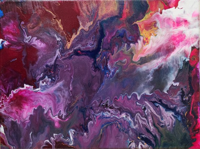 "Cosmic Bloom" Original Painting