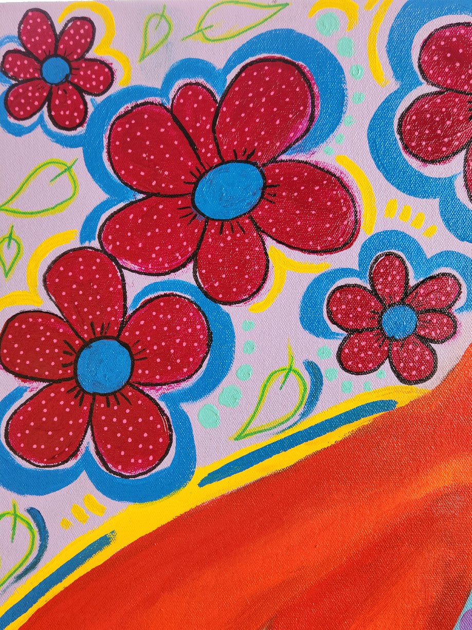 Pintura original "Soñando despierto"