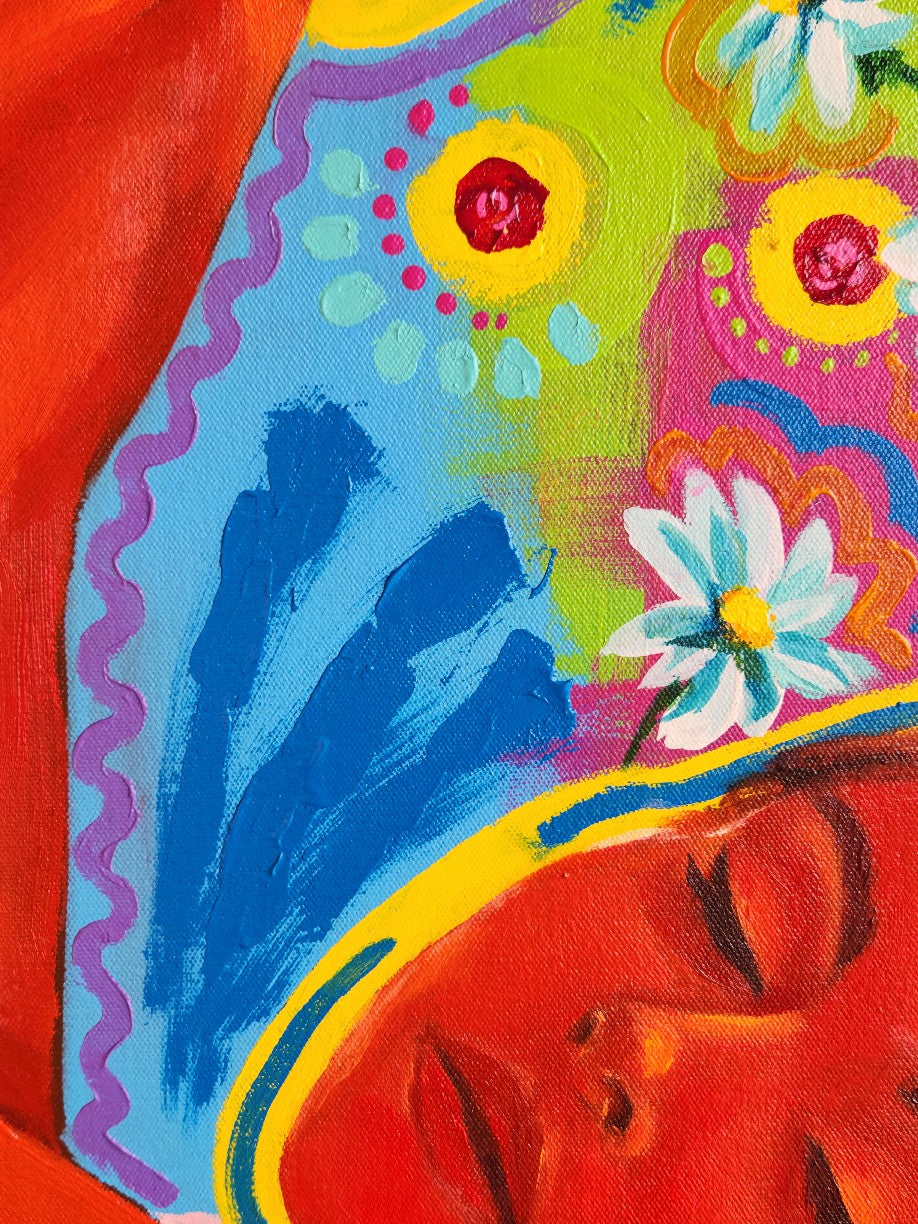Pintura original "Soñando despierto"