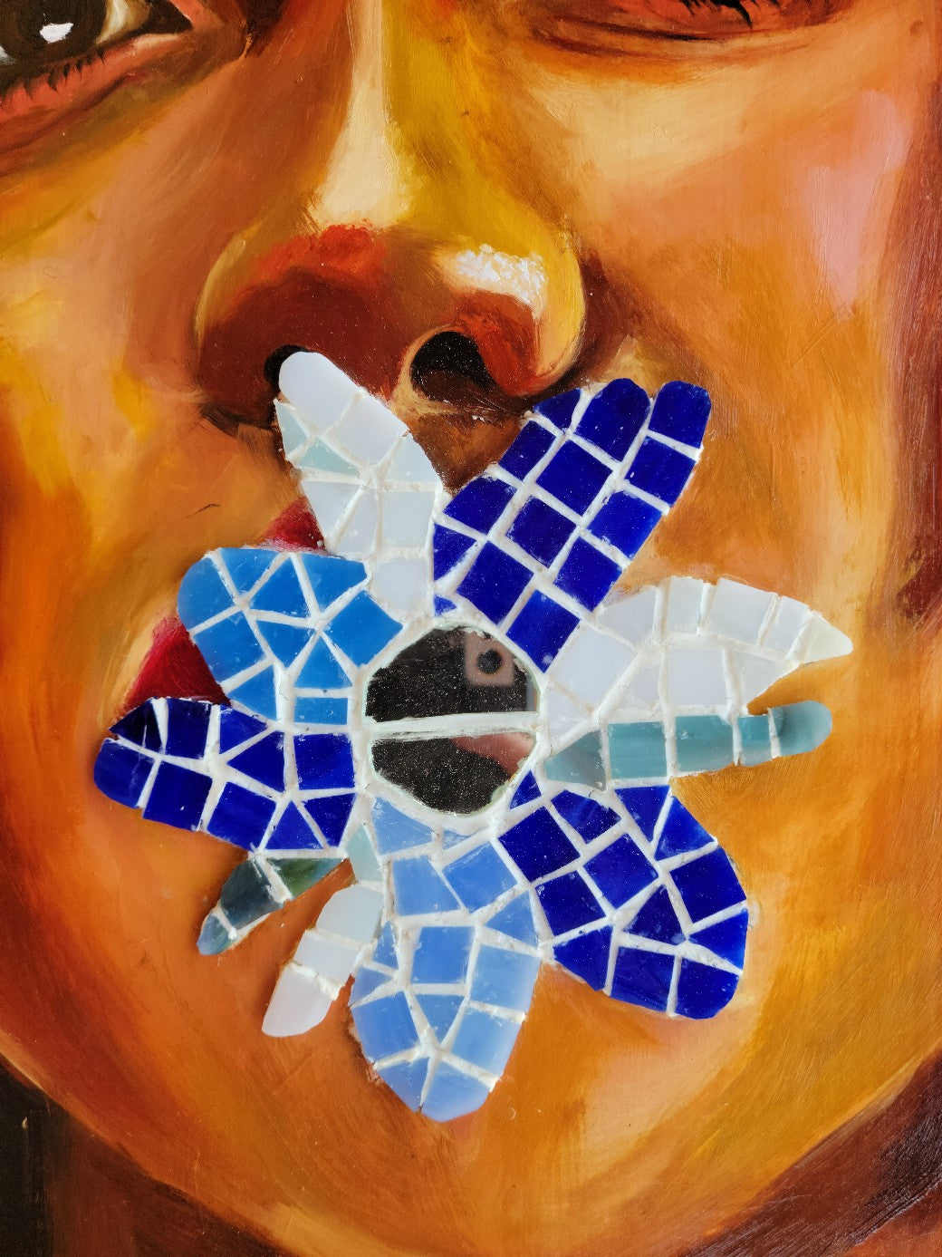 "Blumentraum" Originalgemälde