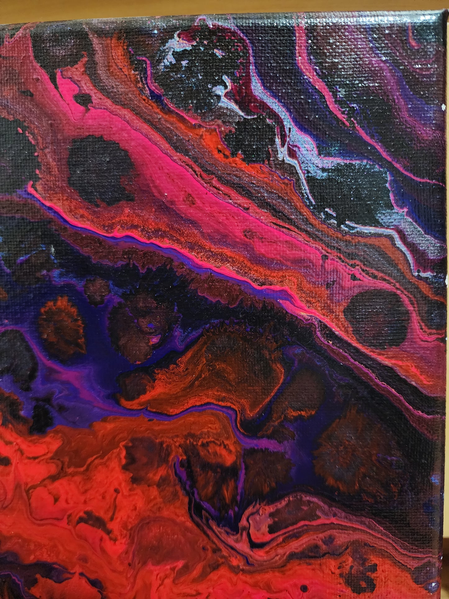 "Inferno's Edge" Original Painting