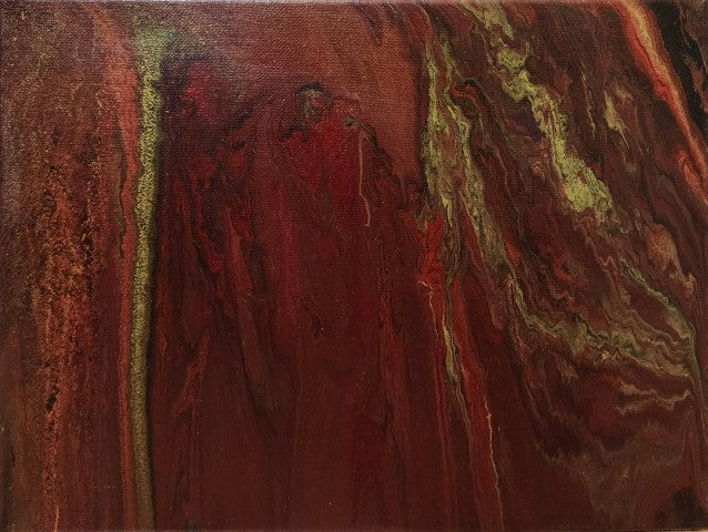 "Lava Flow #4" Original Painting