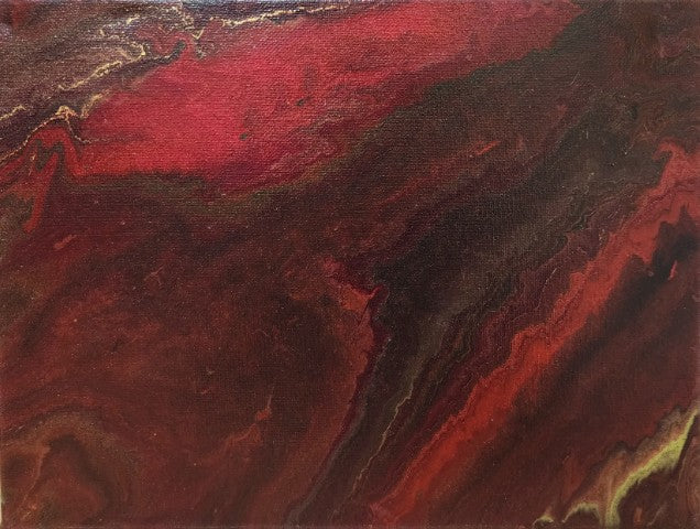 "Lava Flow #6" Original Painting