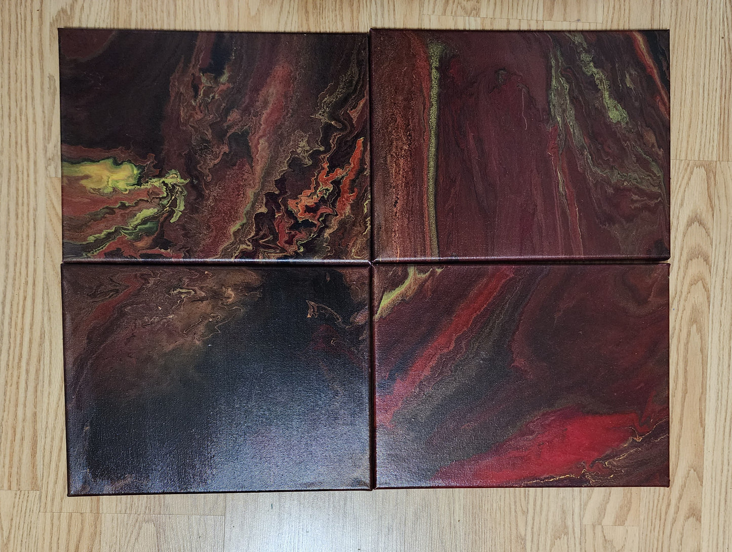"Lava Flow #4" Original Painting