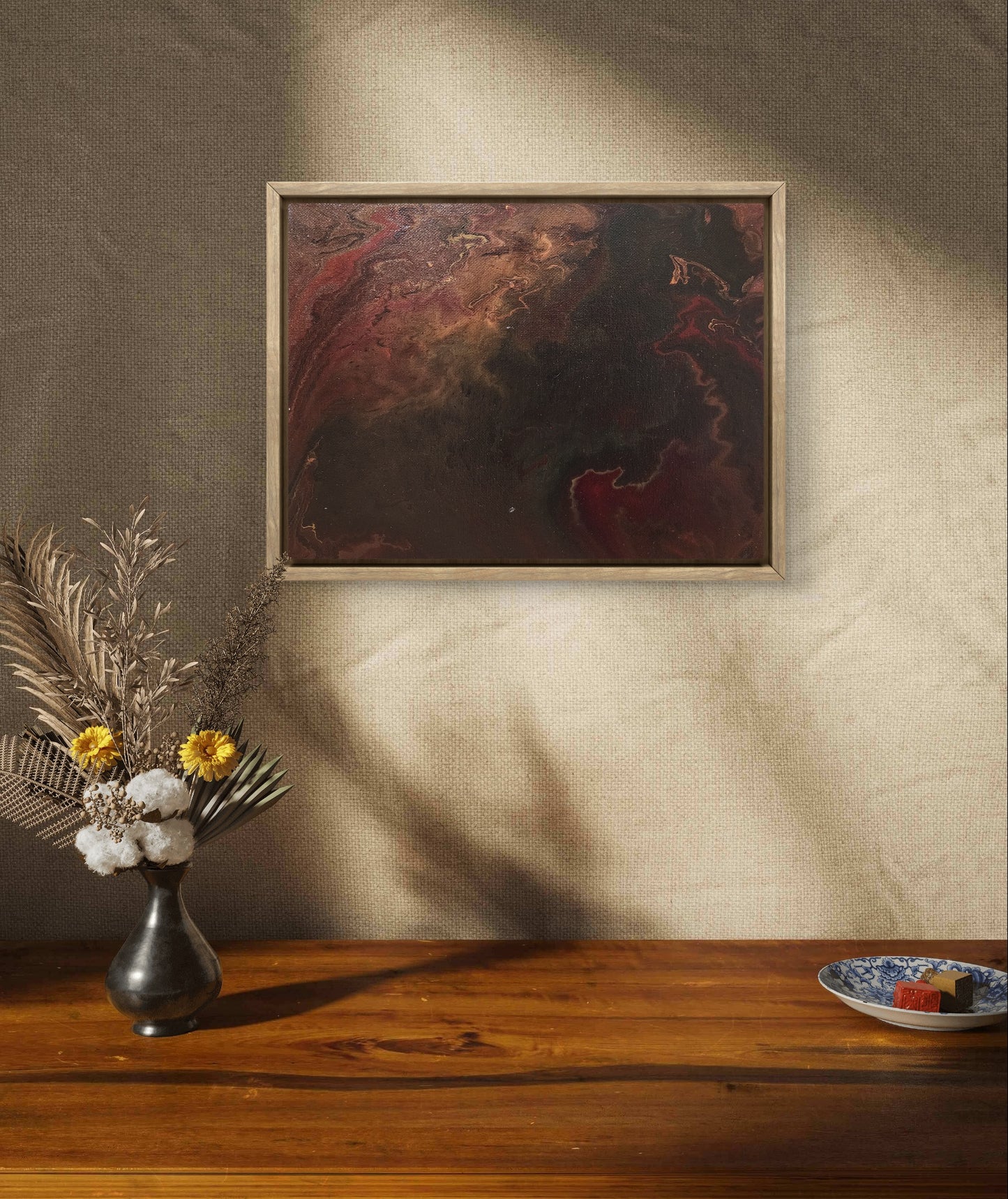 "Lava Flow #5" Original Painting