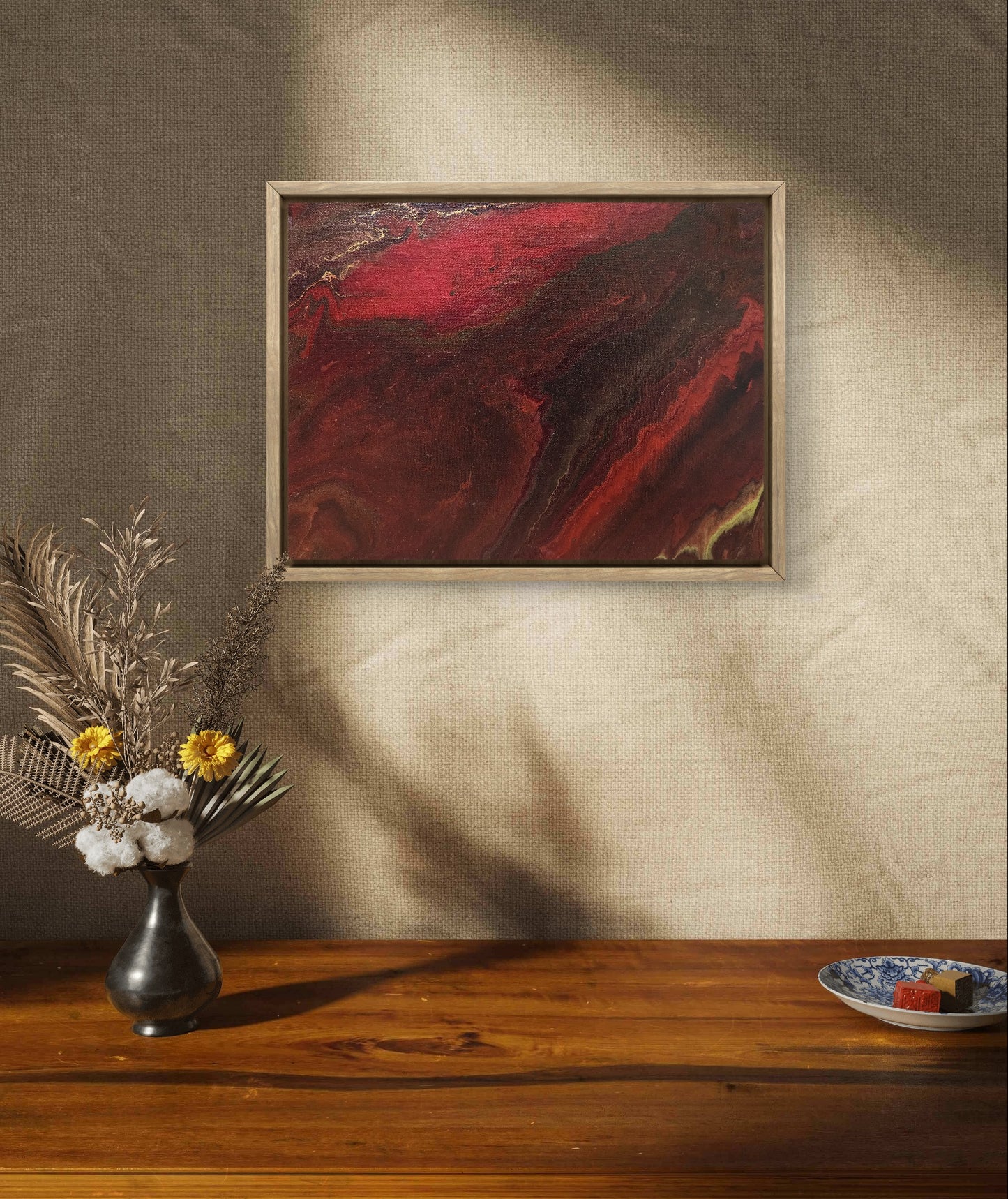 "Lava Flow #6" Original Painting