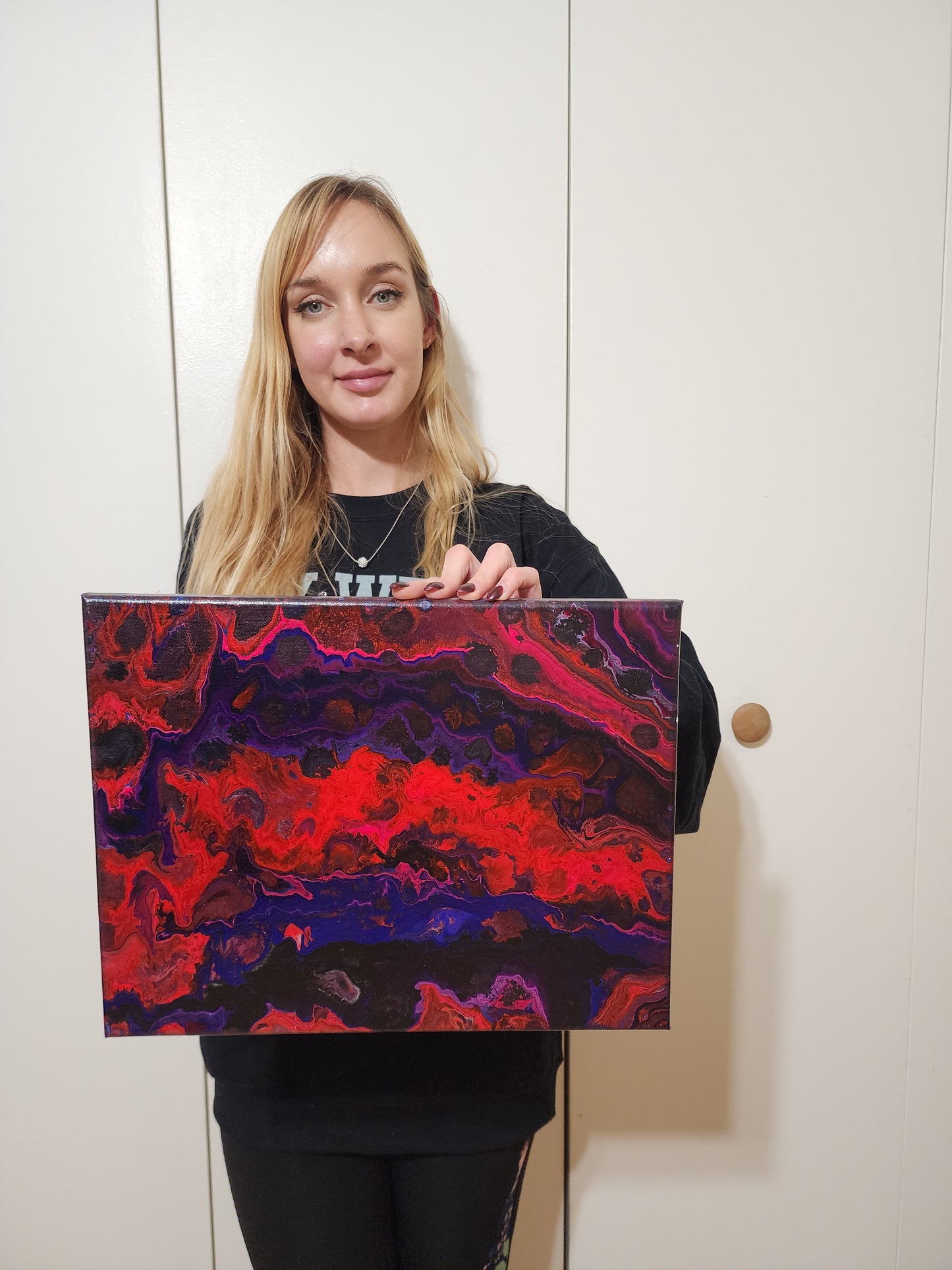 "Inferno's Edge" Original Painting