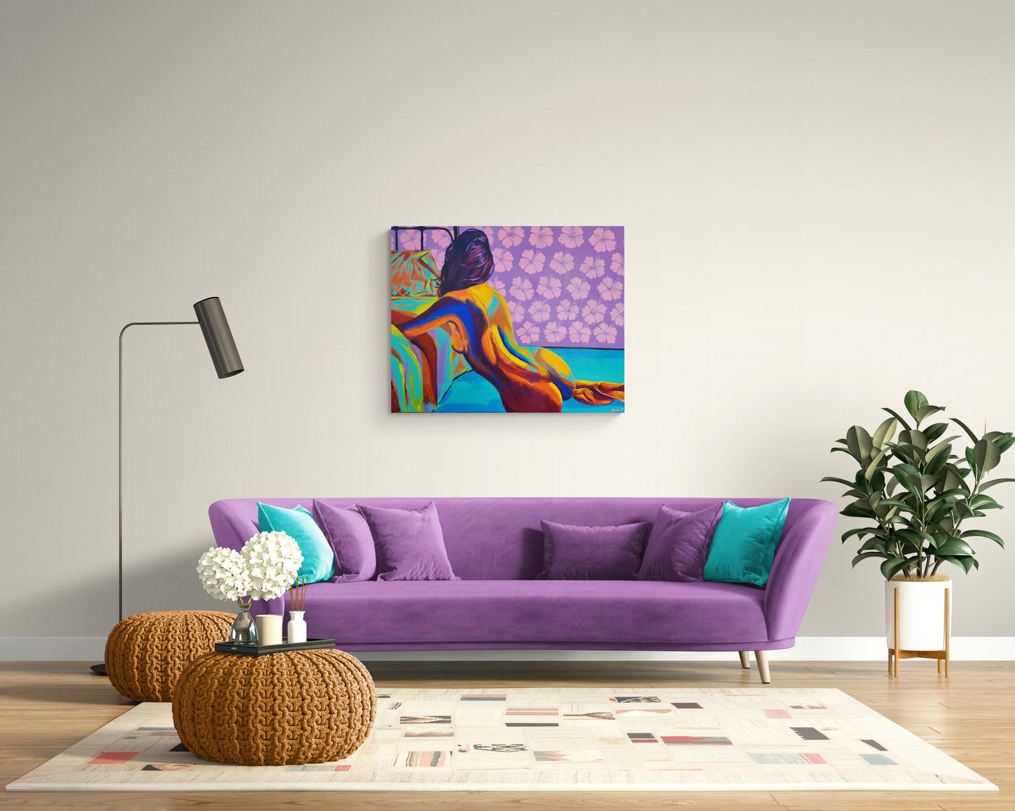 "Hibiscus" Original Painting