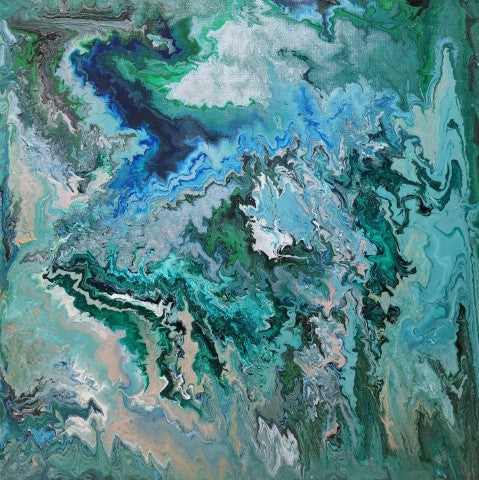 "Neptune's Labyrinth" Original Painting