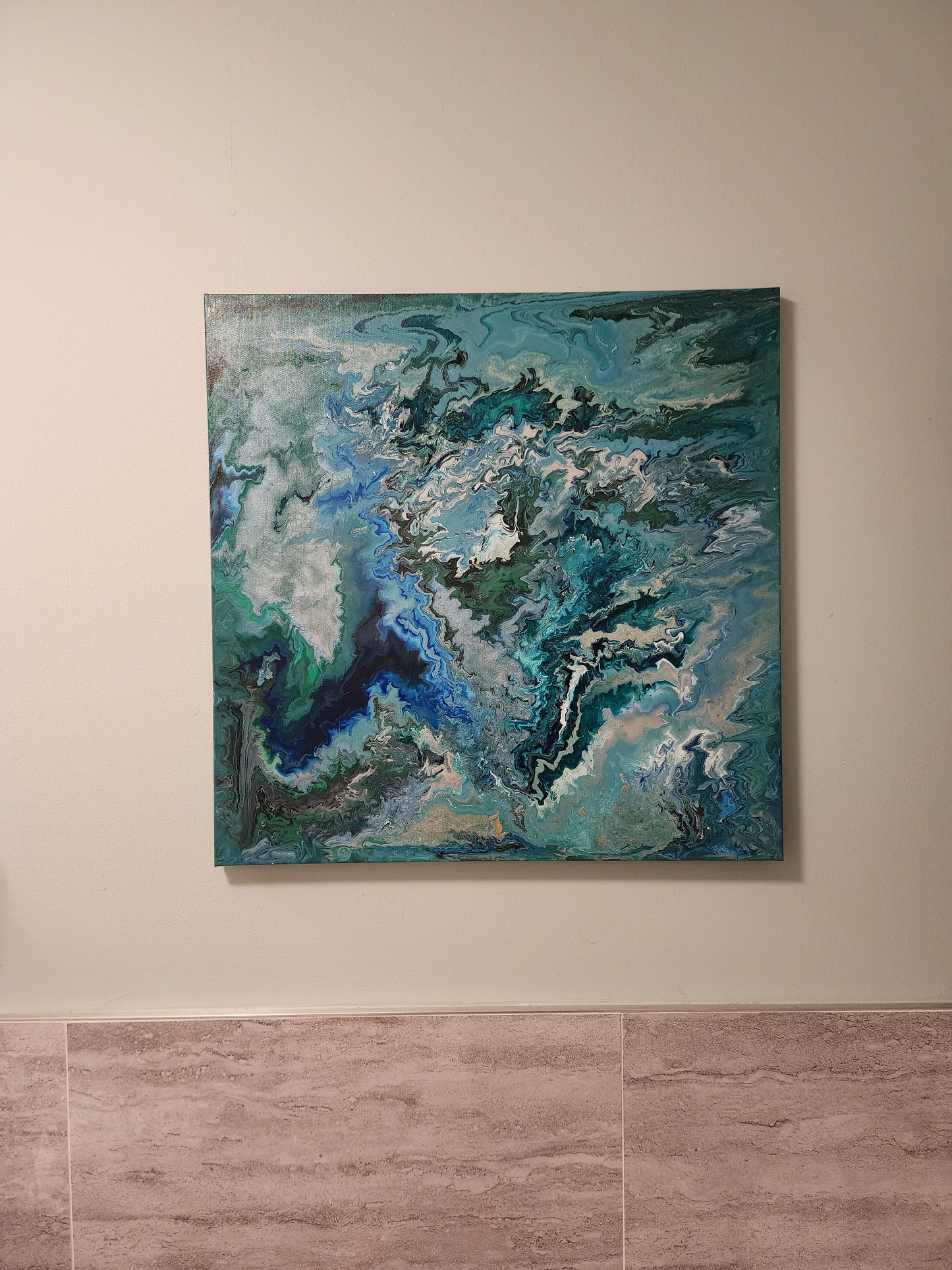 "Neptune's Labyrinth" Original Painting