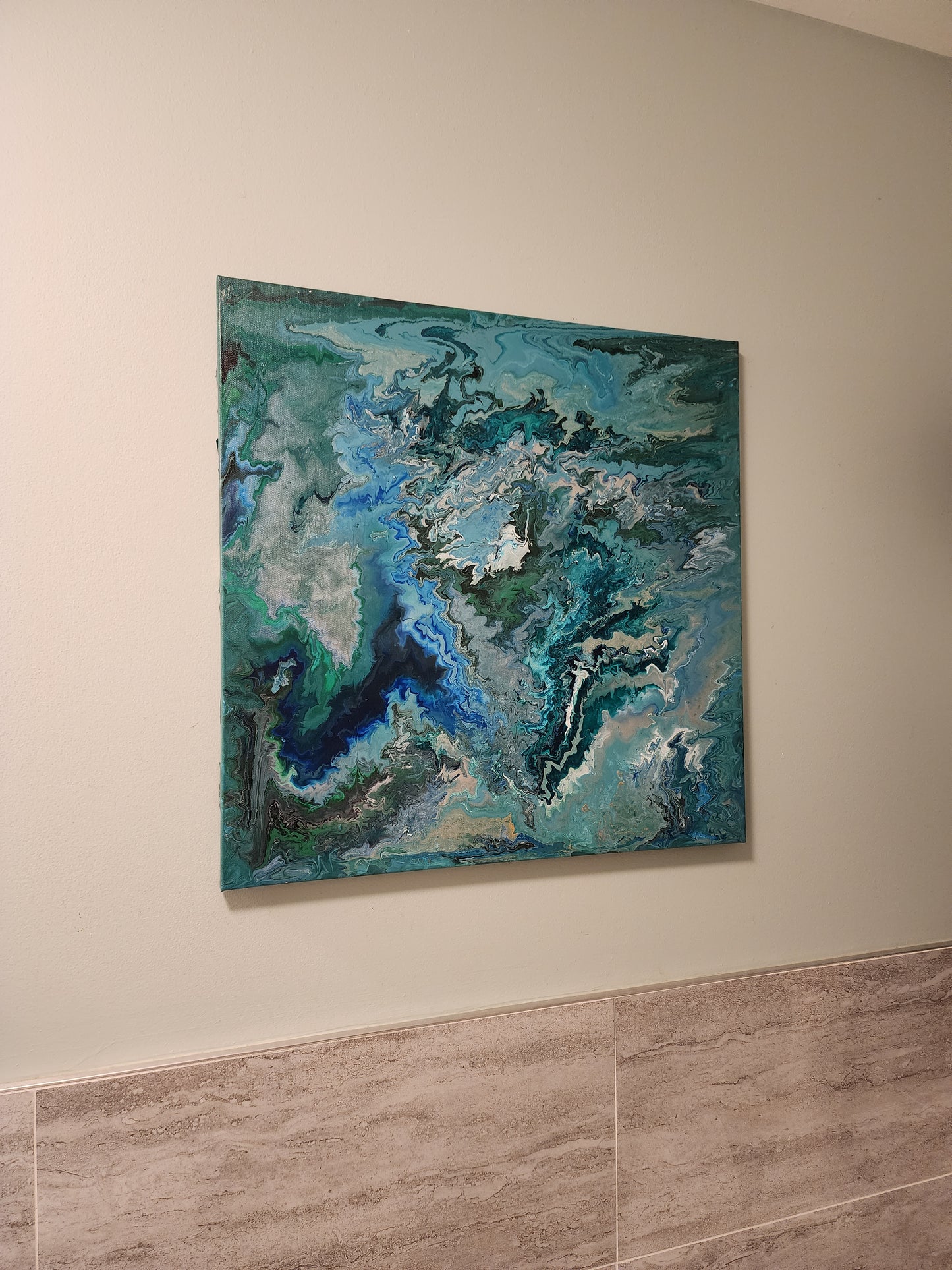 "Neptune's Labyrinth" Original Painting