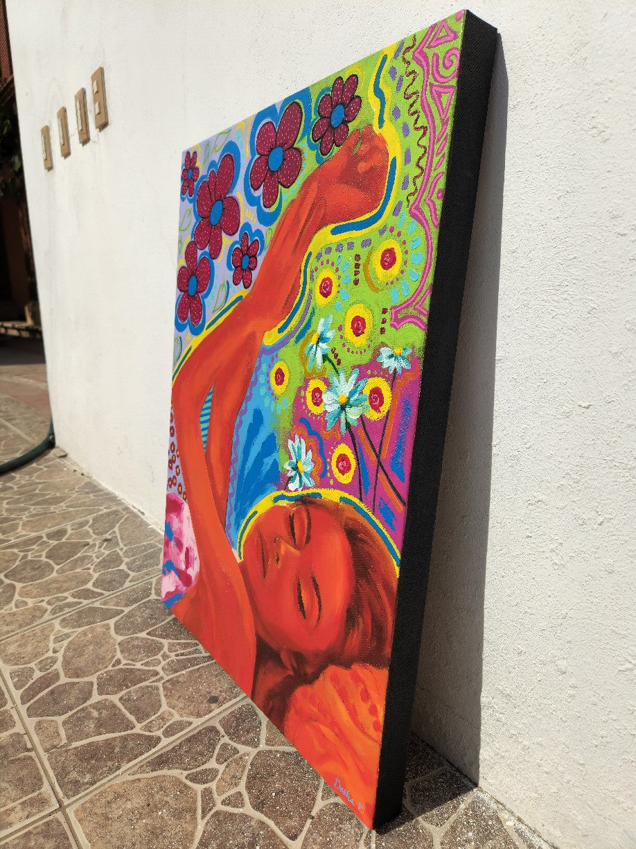 Pintura original "Soñando despierto"