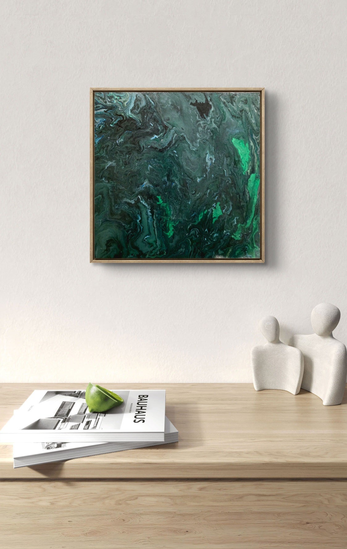 "Neptuns Labyrinth" Originalgemälde