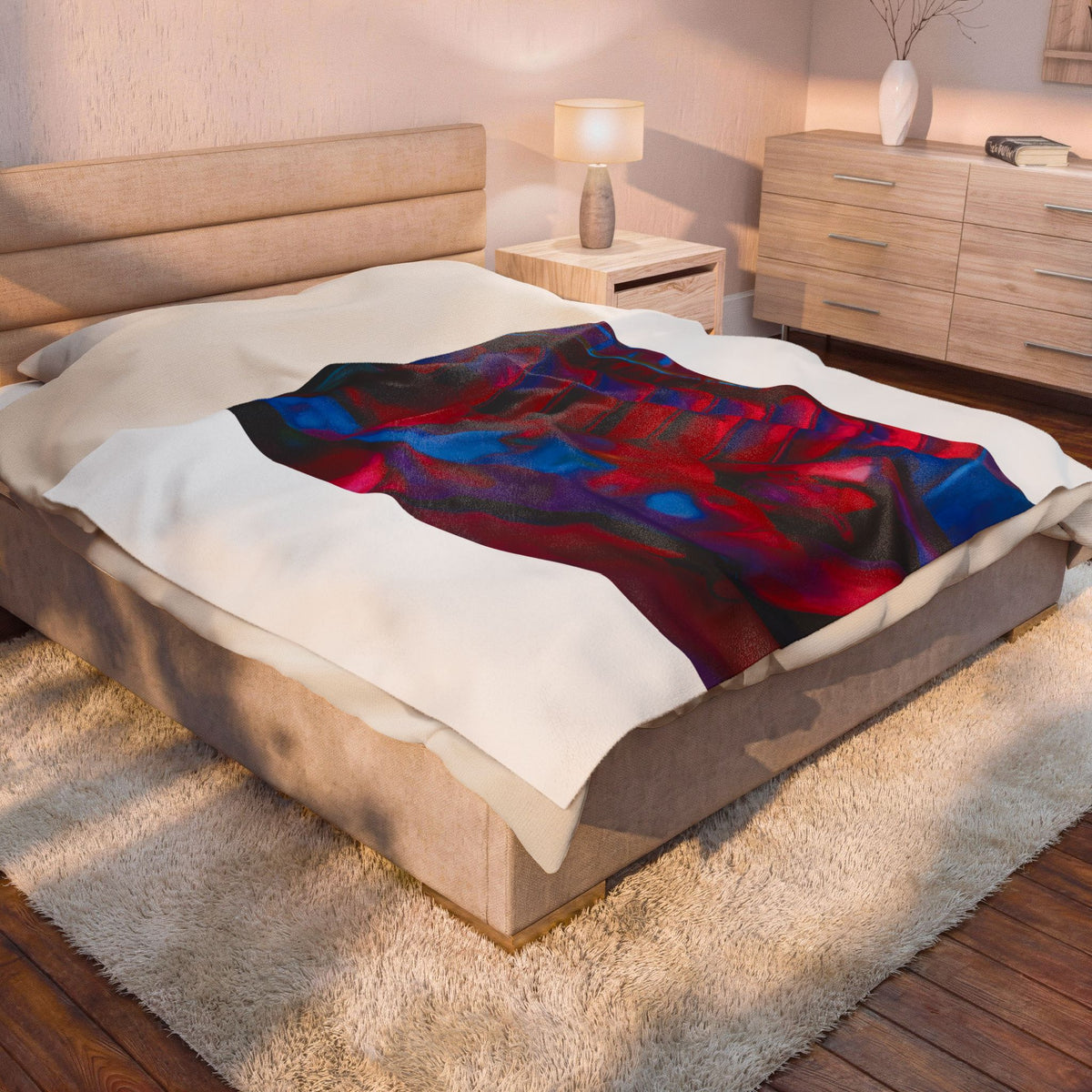 "Unwind" Throw Blanket