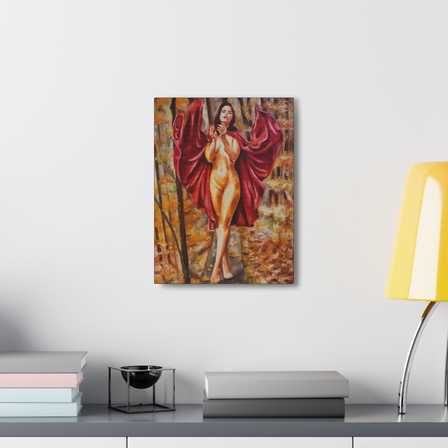 "Red Riding Hood" Canvas Print