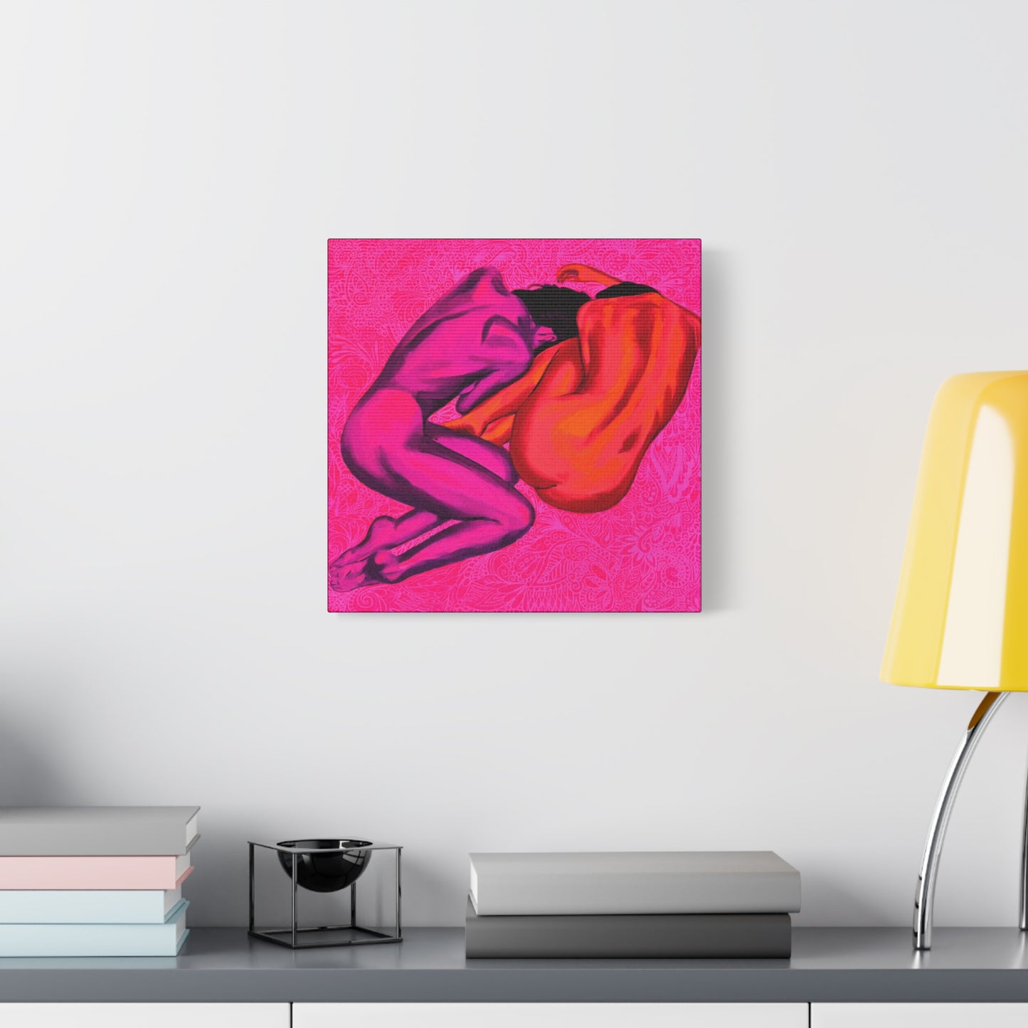 "Yin Yang" - Stretched Canvas Print Wall Art