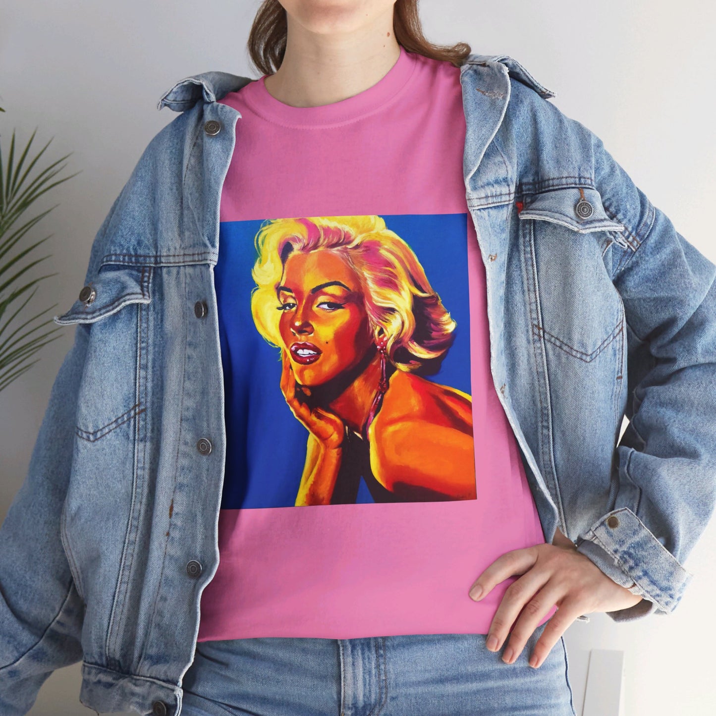 "Marylin Monroe" Unisex Heavy Cotton Tee