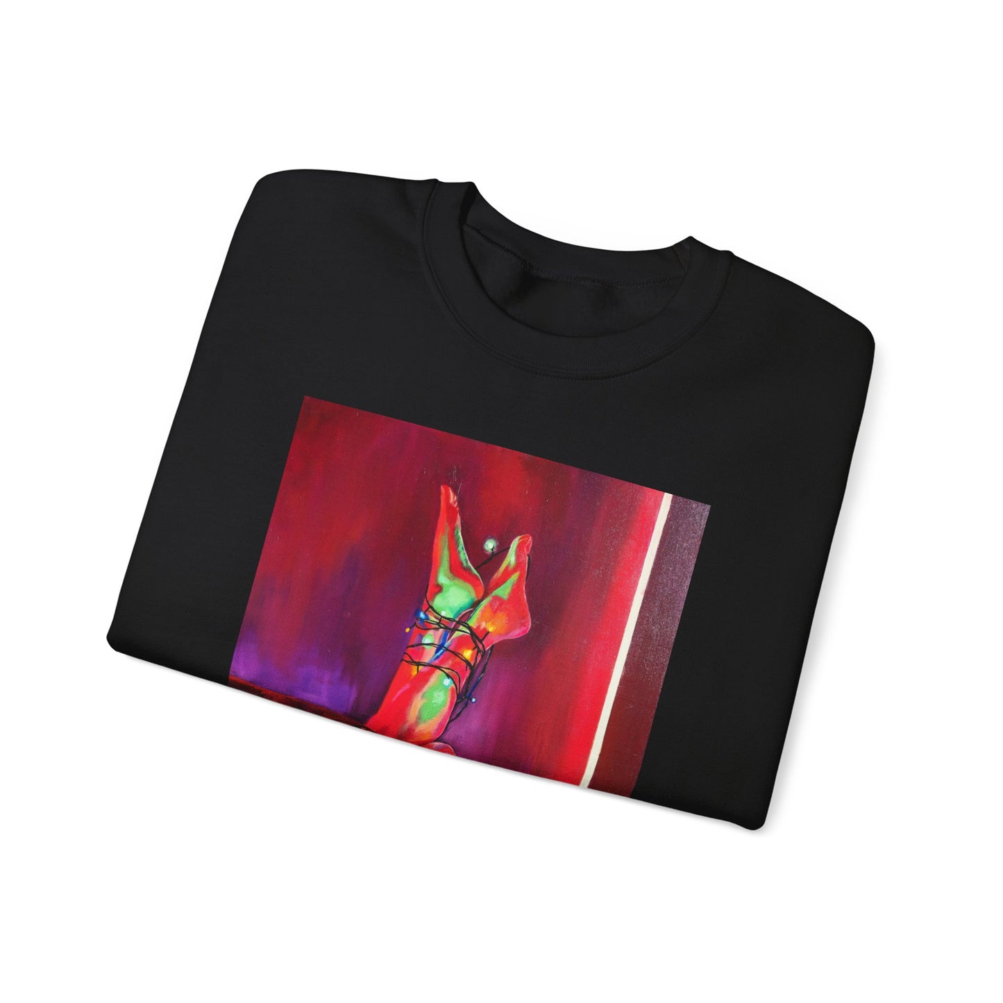 "XXXmas Lights" Unisex Heavy Blend™ Crewneck Sweatshirt