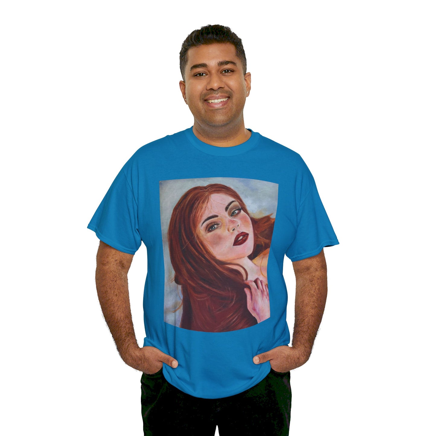 "Rosy Cheeks" Unisex Heavy Cotton Tee