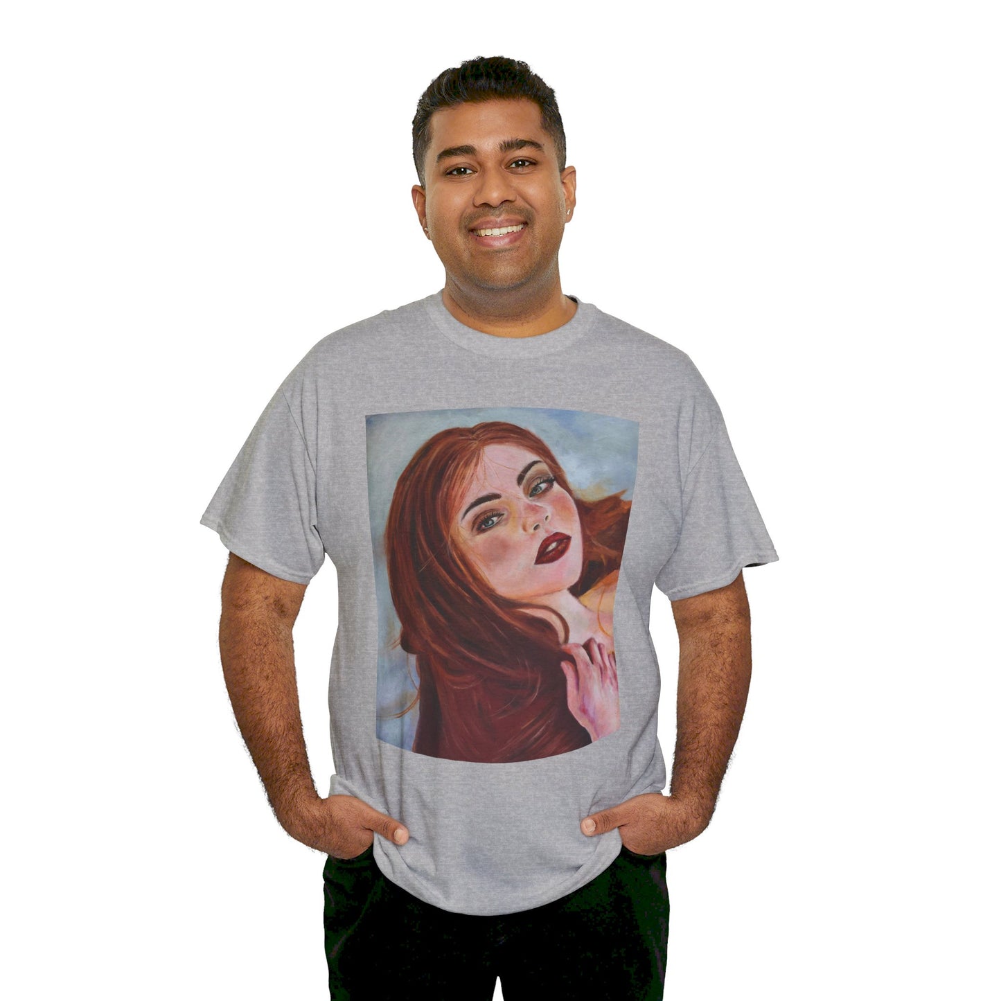 "Rosy Cheeks" Unisex Heavy Cotton Tee