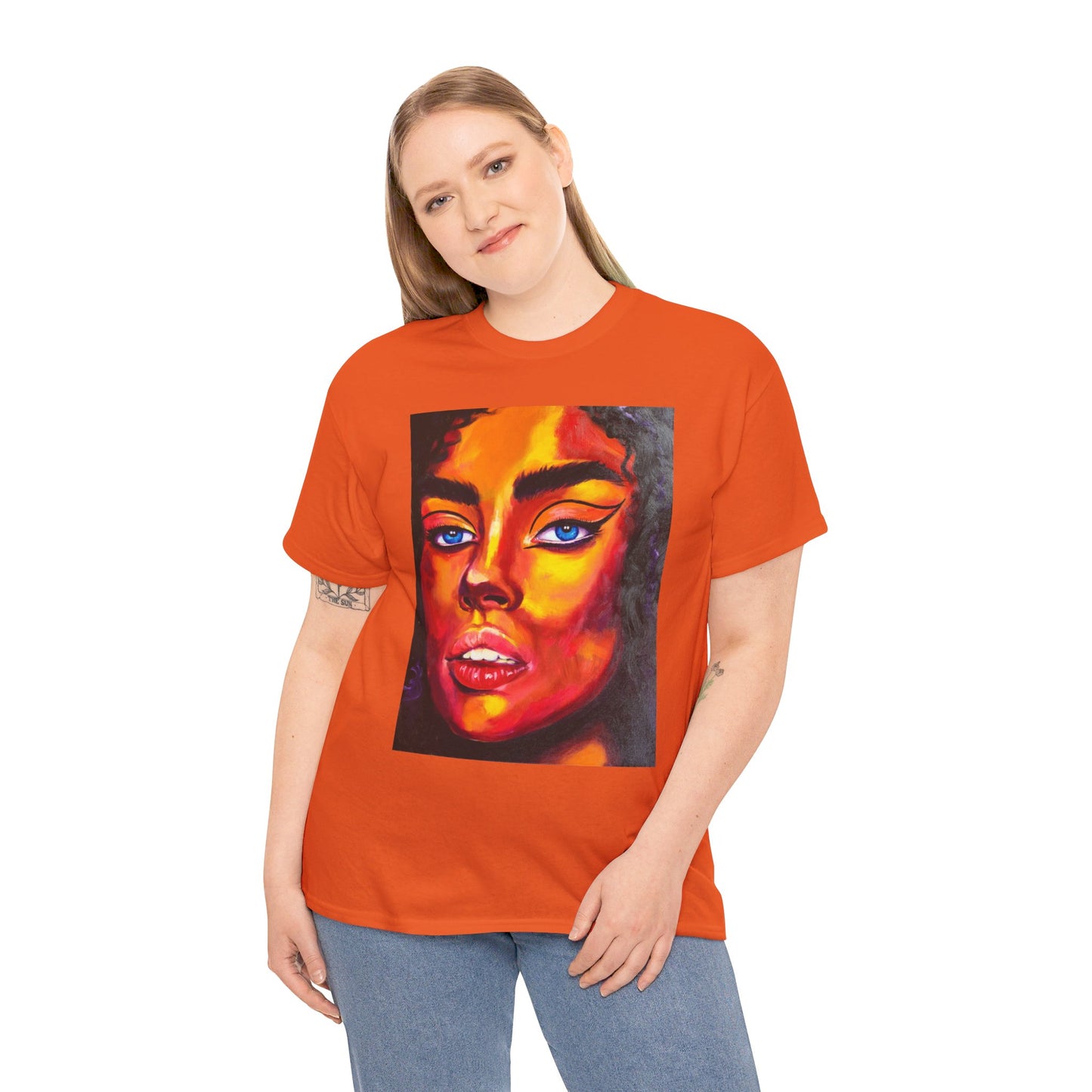 "Foxy" Unisex Heavy Cotton Tee