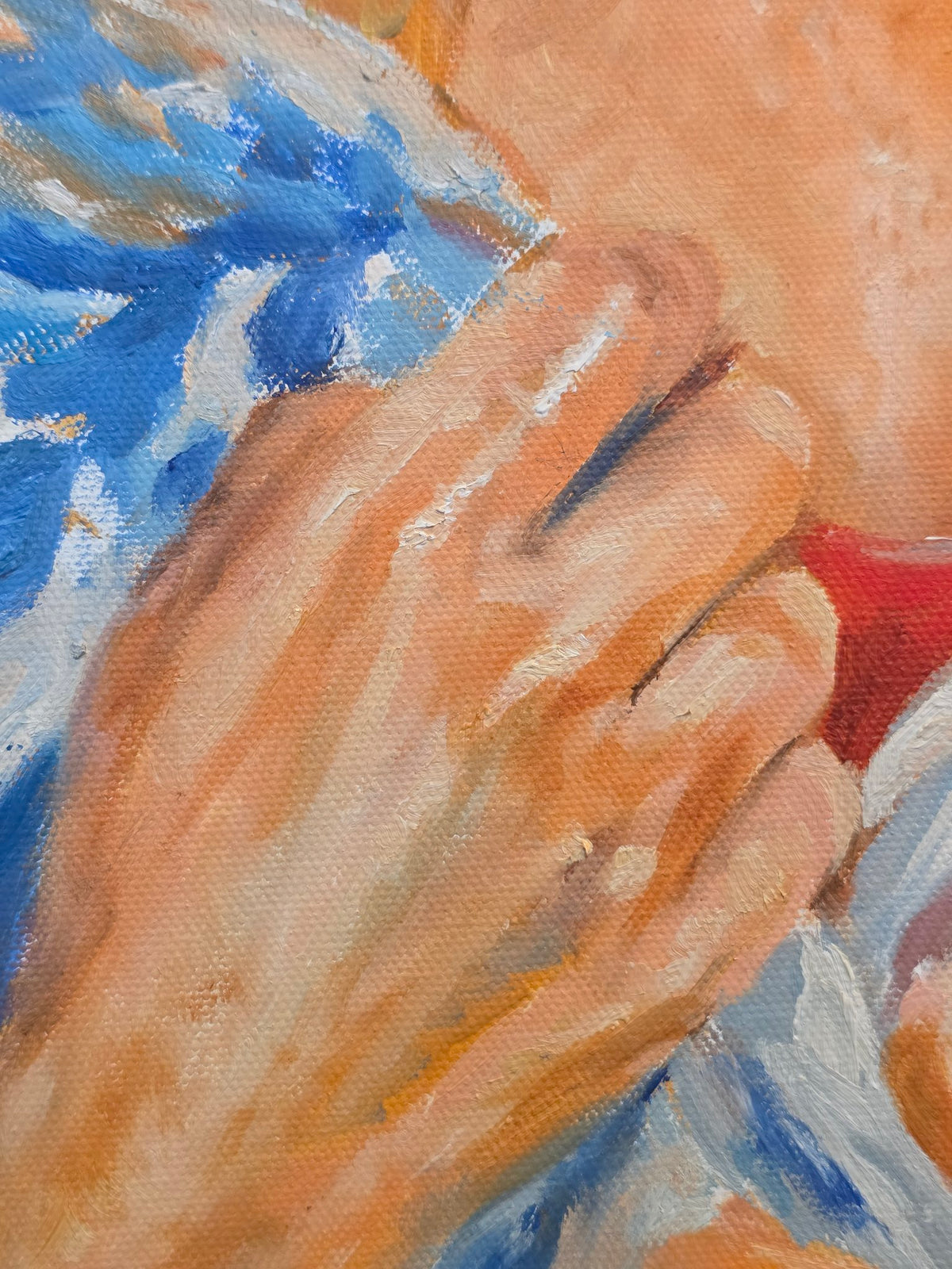 "Three Homes, One Heart" Original Painting