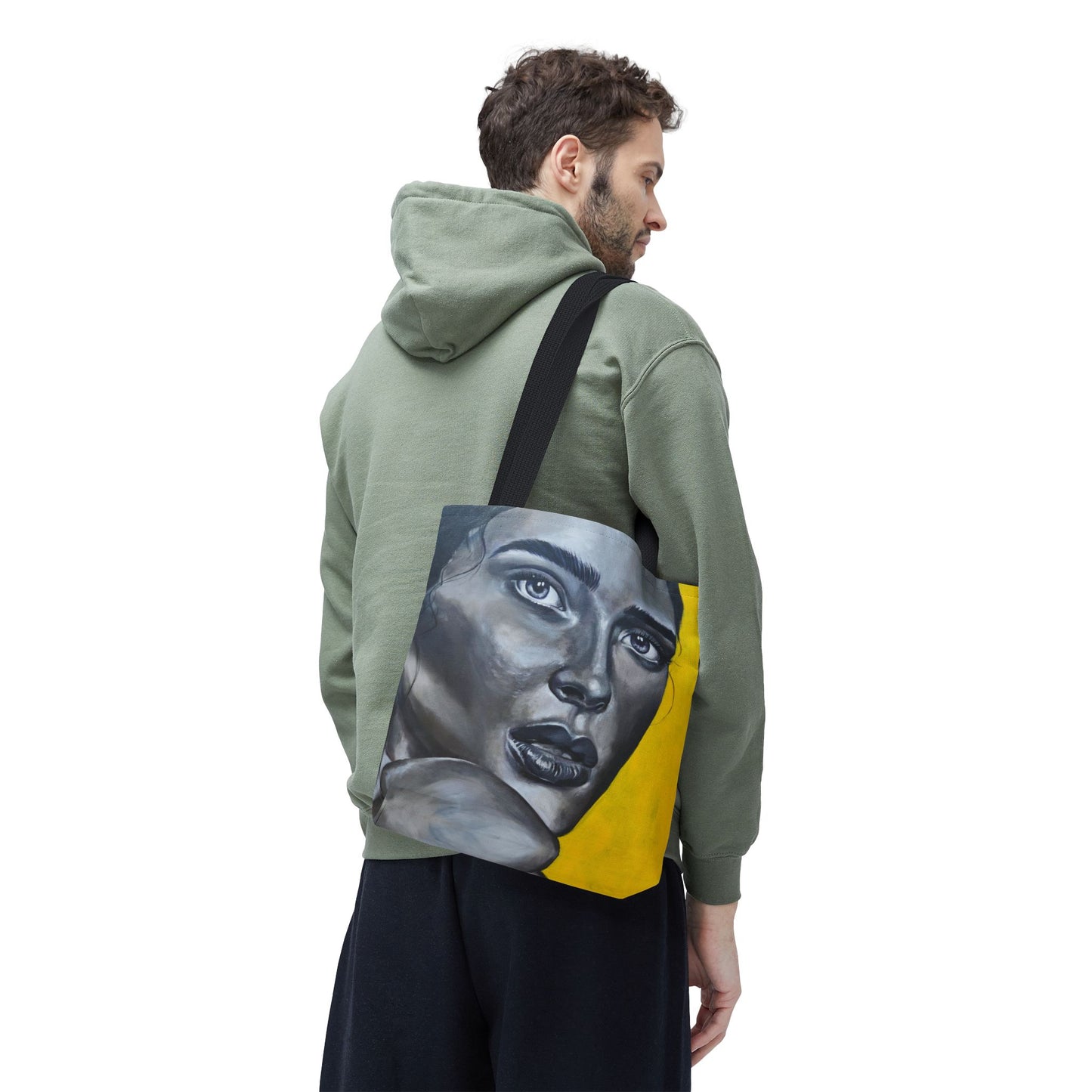 Vibrant "Allure" Art Tote Bag - Colorful Design for Everyday Use