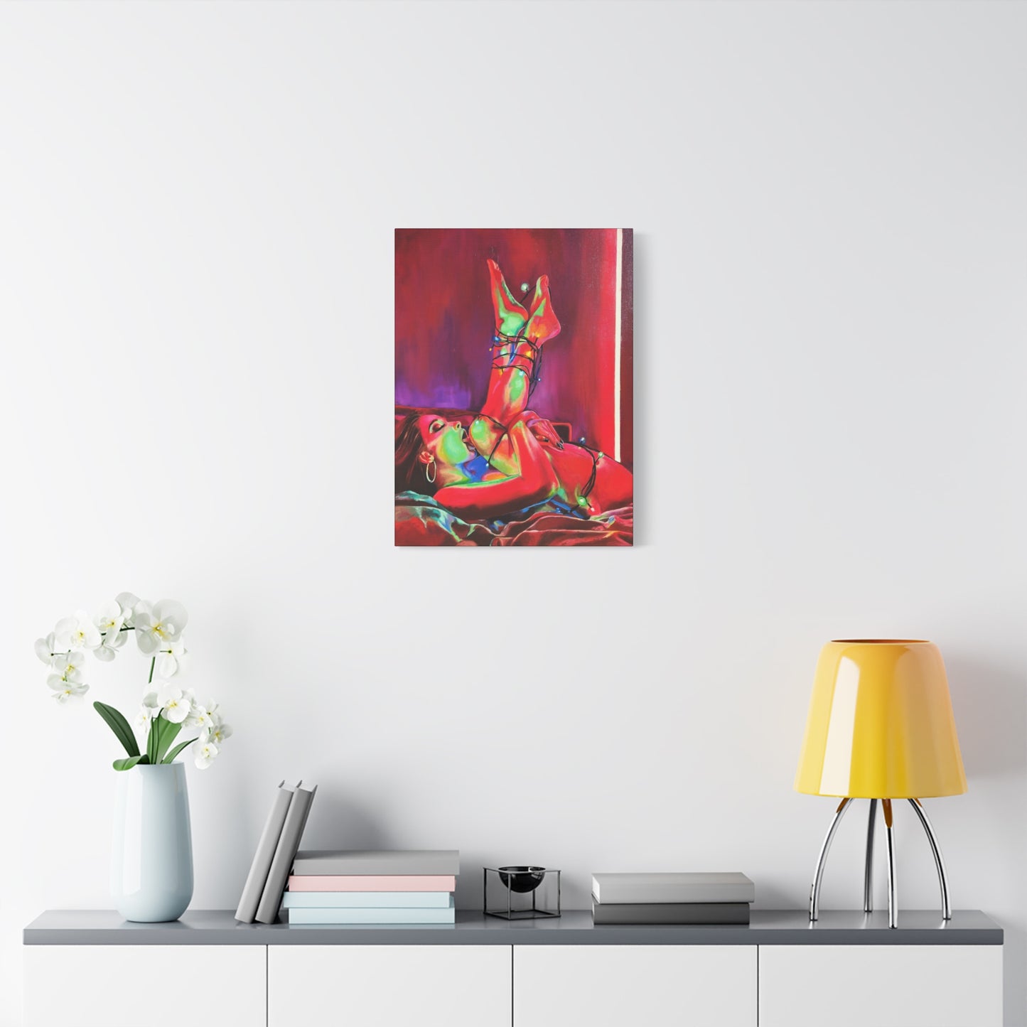 "XXXmas Lights" Canvas Print